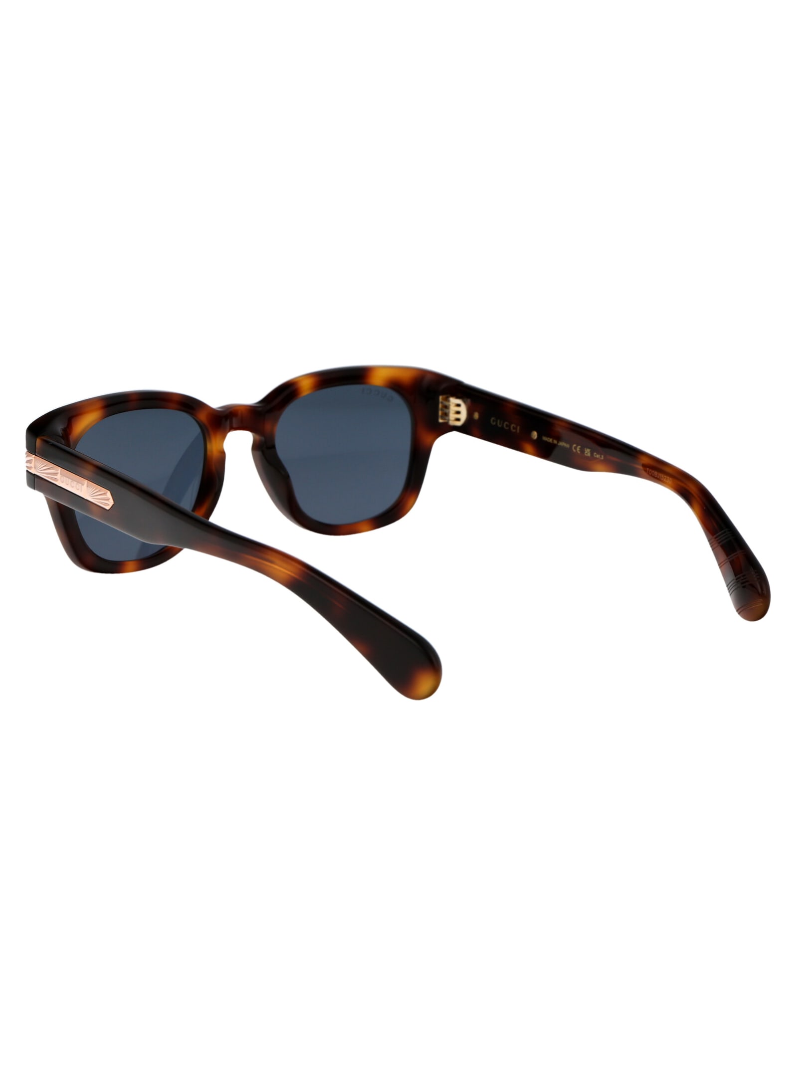 Shop Gucci Gg1518s Sunglasses In 002 Havana Havana Blue