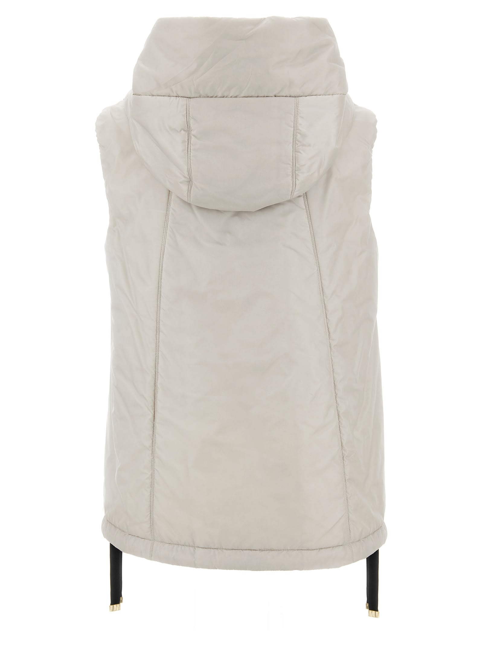 Shop Max Mara The Cube Greengo Vest In Neutrals