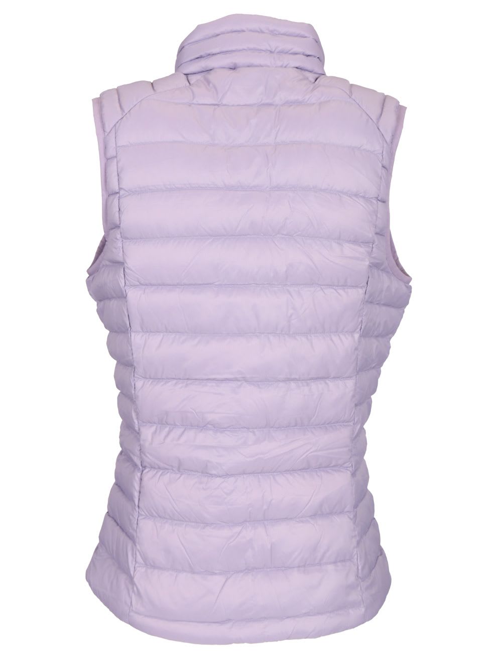 Shop Patagonia Windproof Down Vest In Violet