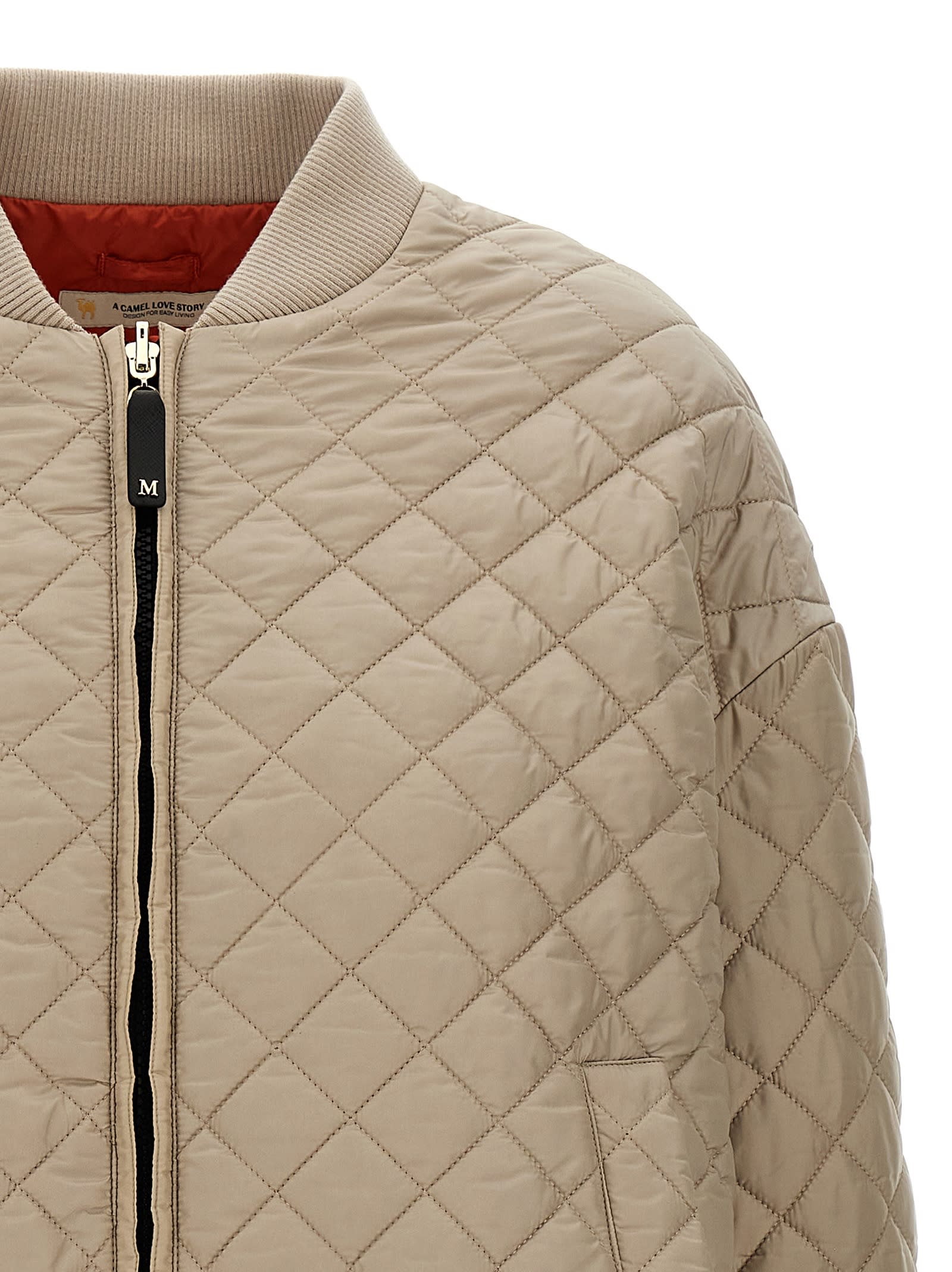 Max Mara The Cube Licia Casual Jackets And Parka Brown In Brown