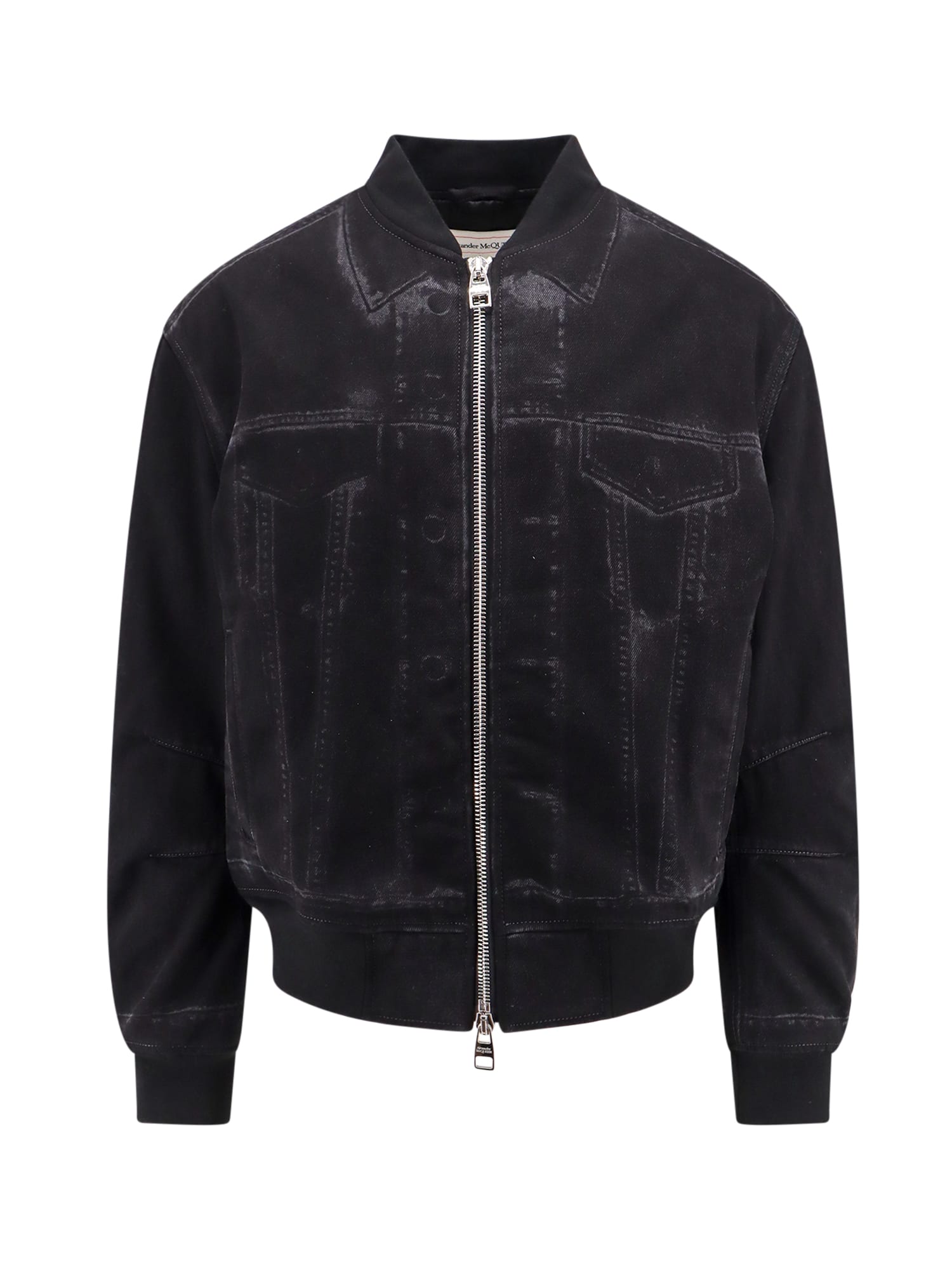 Shop Alexander Mcqueen Jacket In Black