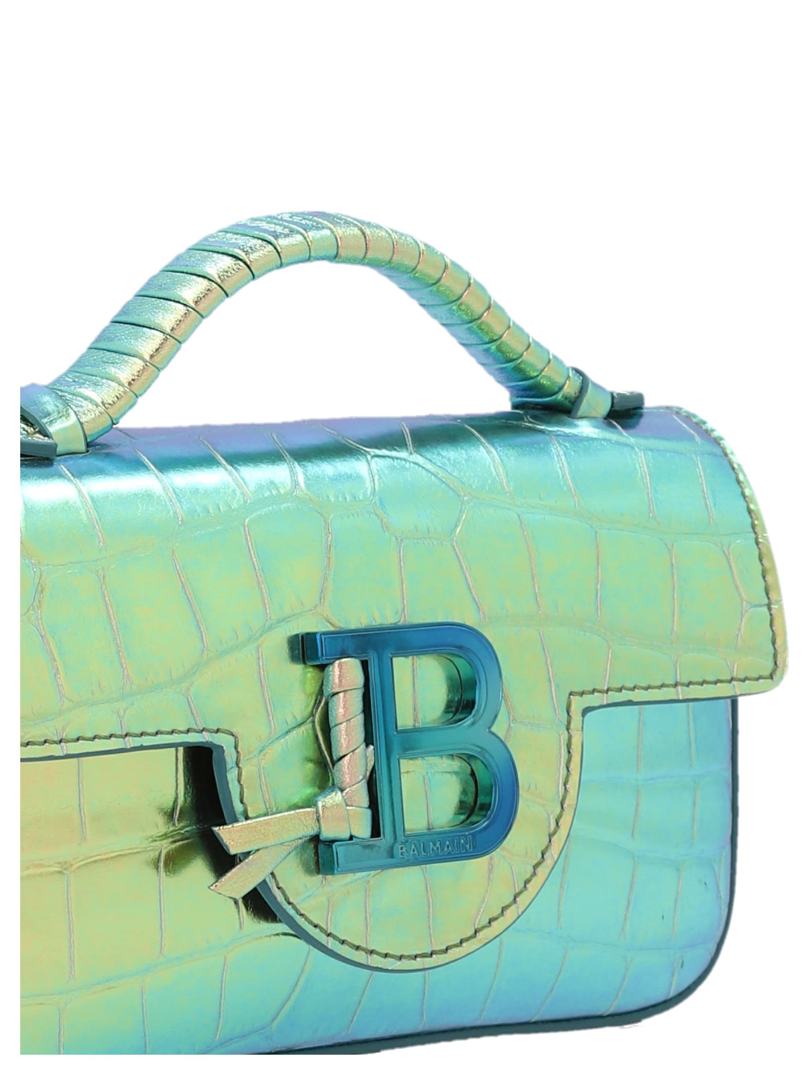Balmain B-buzz Mini Crossbody Bag In Multicolor