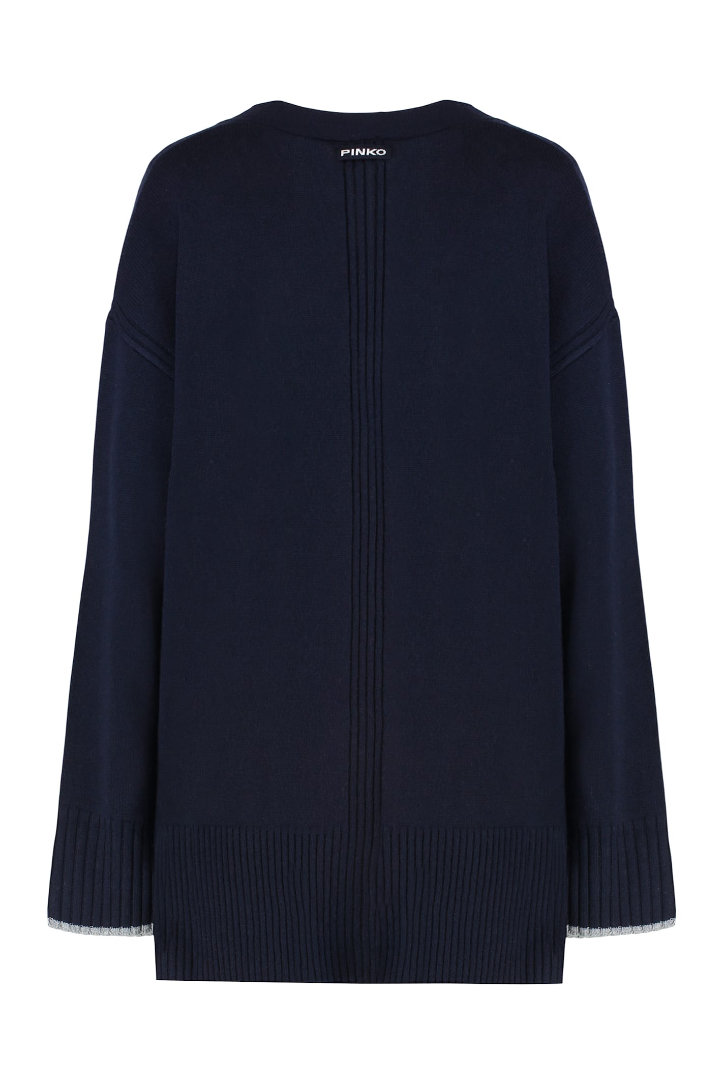Pinko Tasmania Wool And Cashmere Cardigan In Black