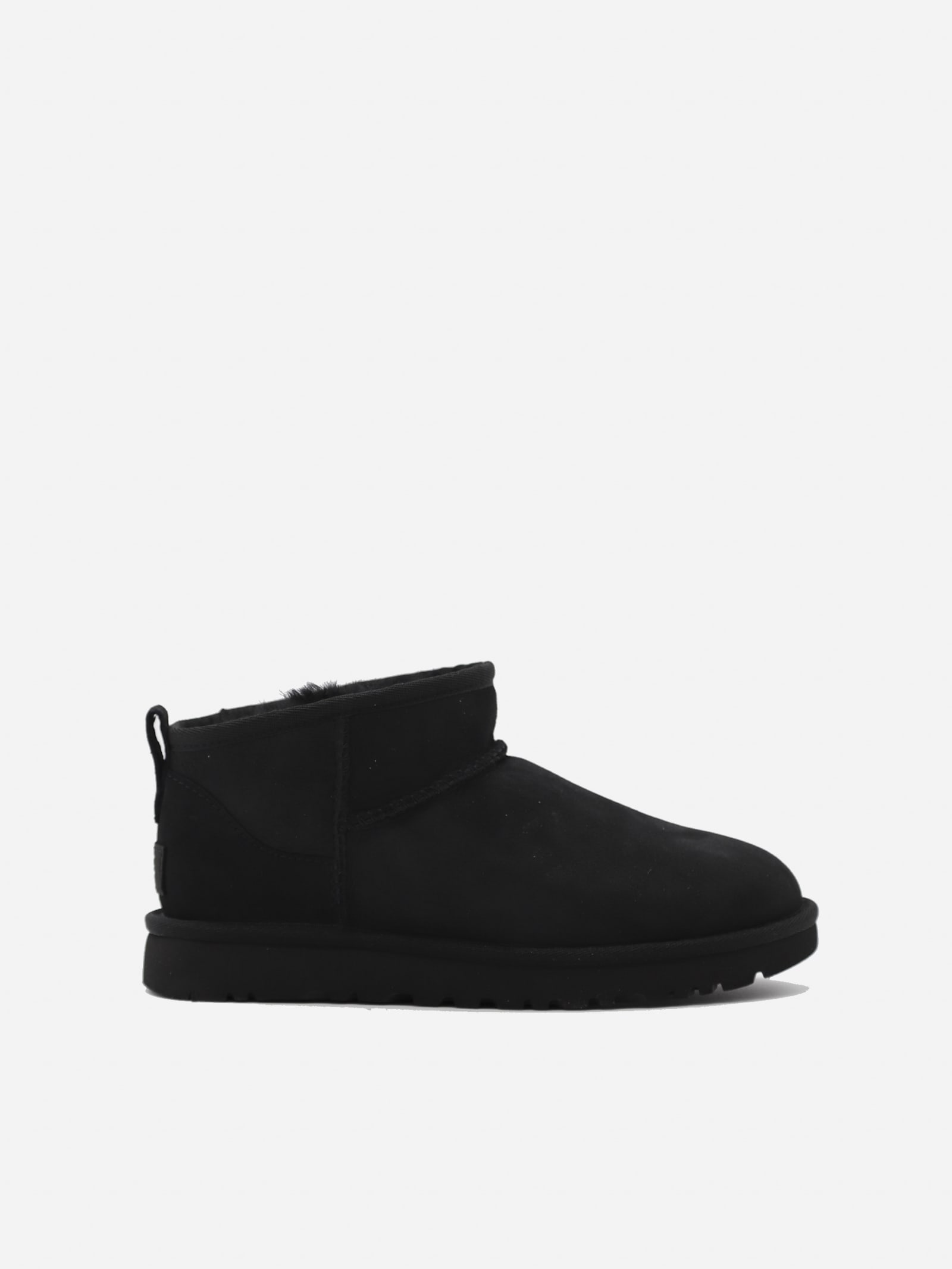 UGG Classic Ultra Mini Ankle Boots In Suede