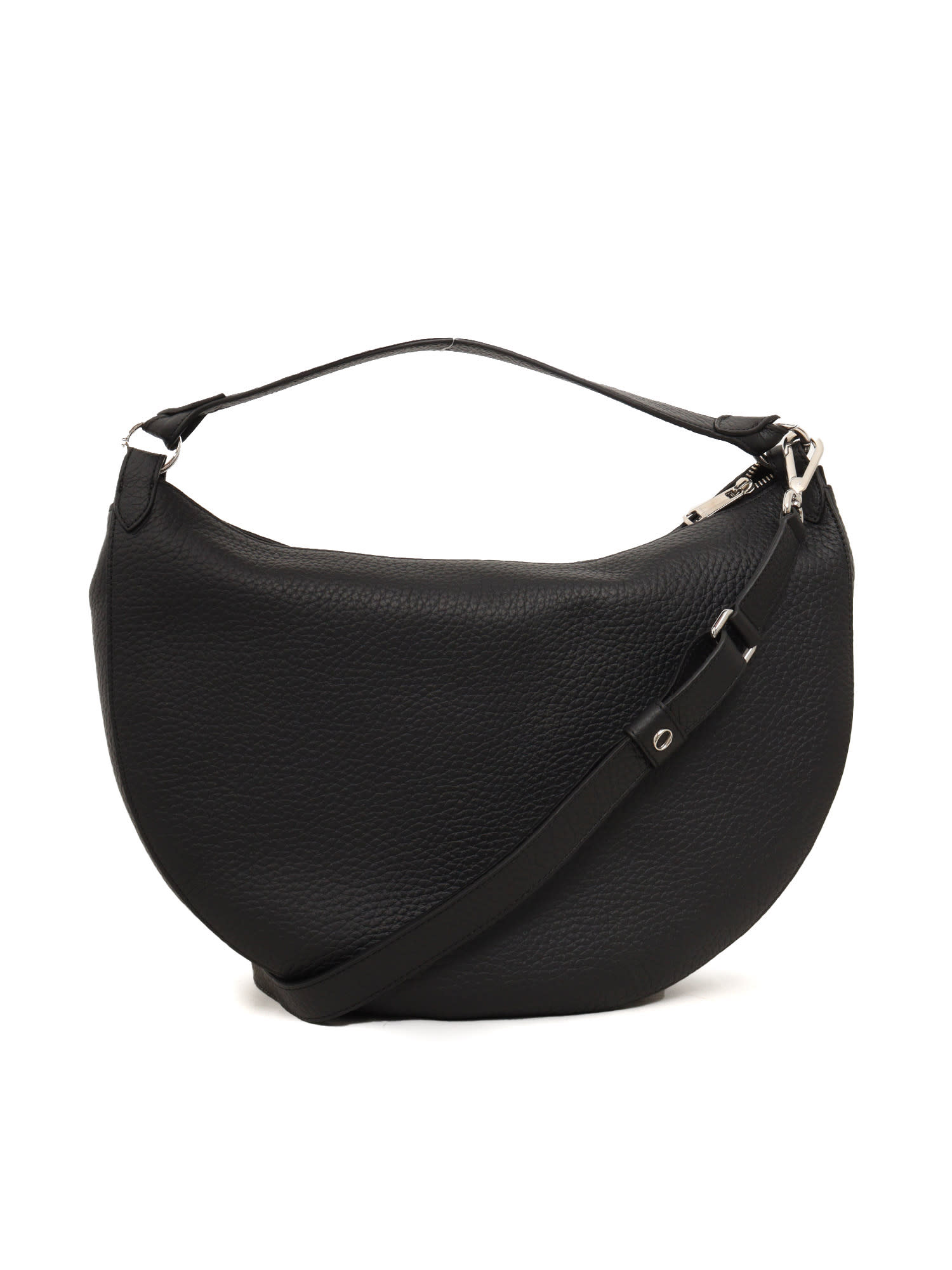 Shop Orciani Handbag In Black