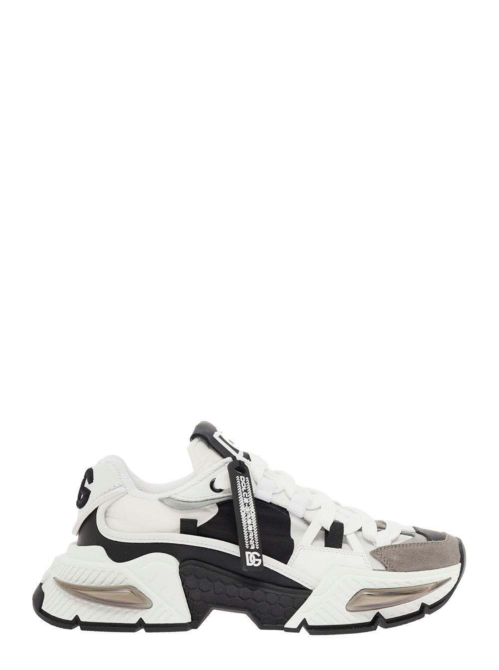 Dolce & Gabbana Womans Mix Of Materials Airmaster Sneakers