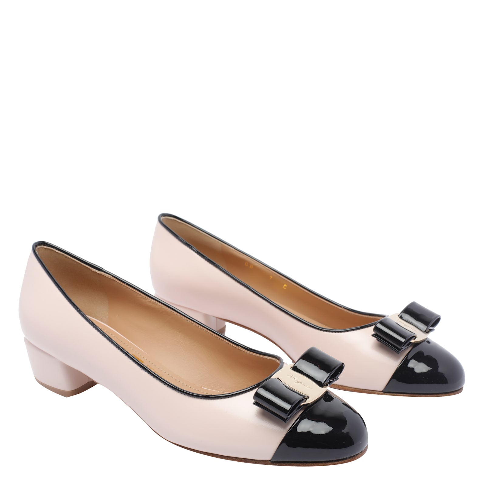 Ferragamo Zapatos Salon Lazo Punta Negra