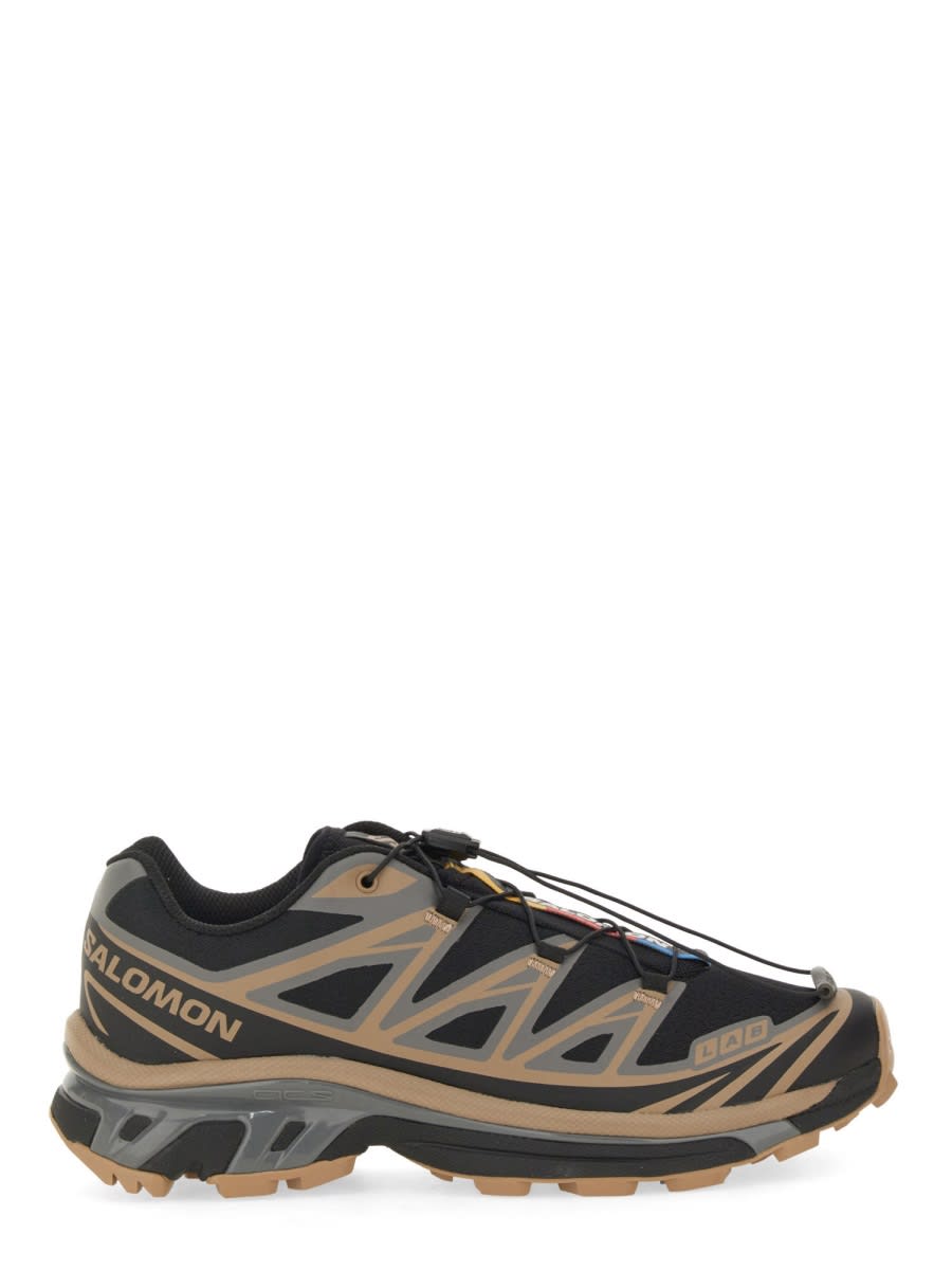 Shop Salomon Sneaker Xt-6 In Black