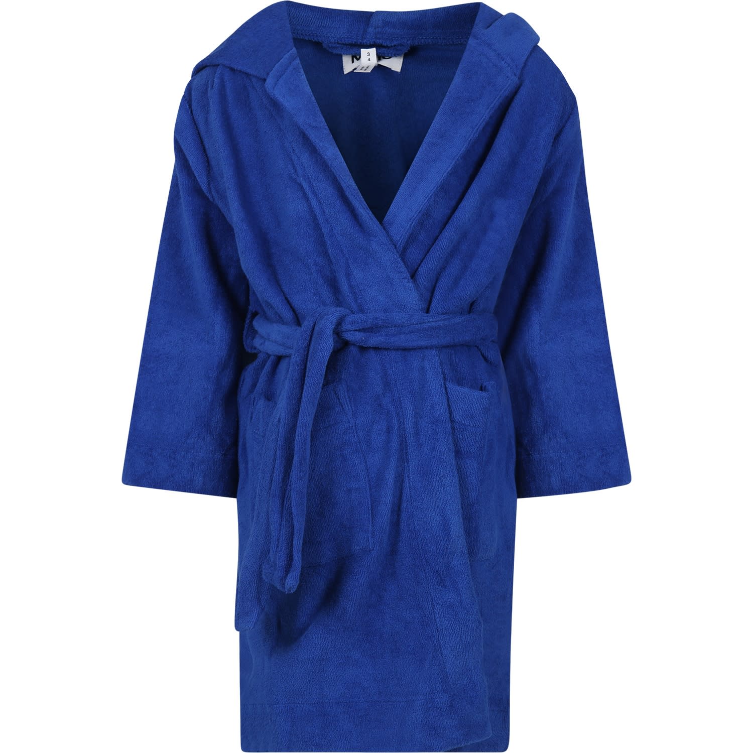 Molo Blue Dressing Gown For Kids