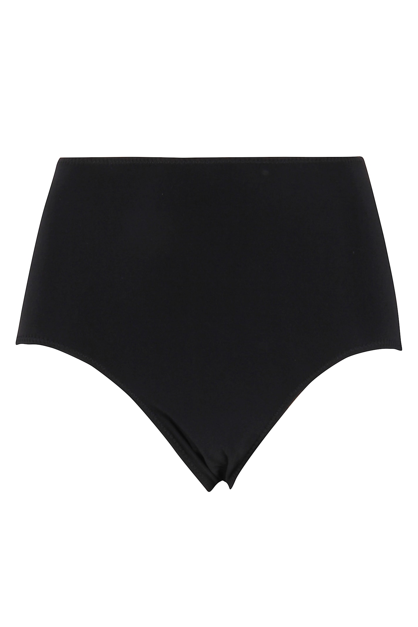 Norma Kamali High Rise Boy Panty In Black