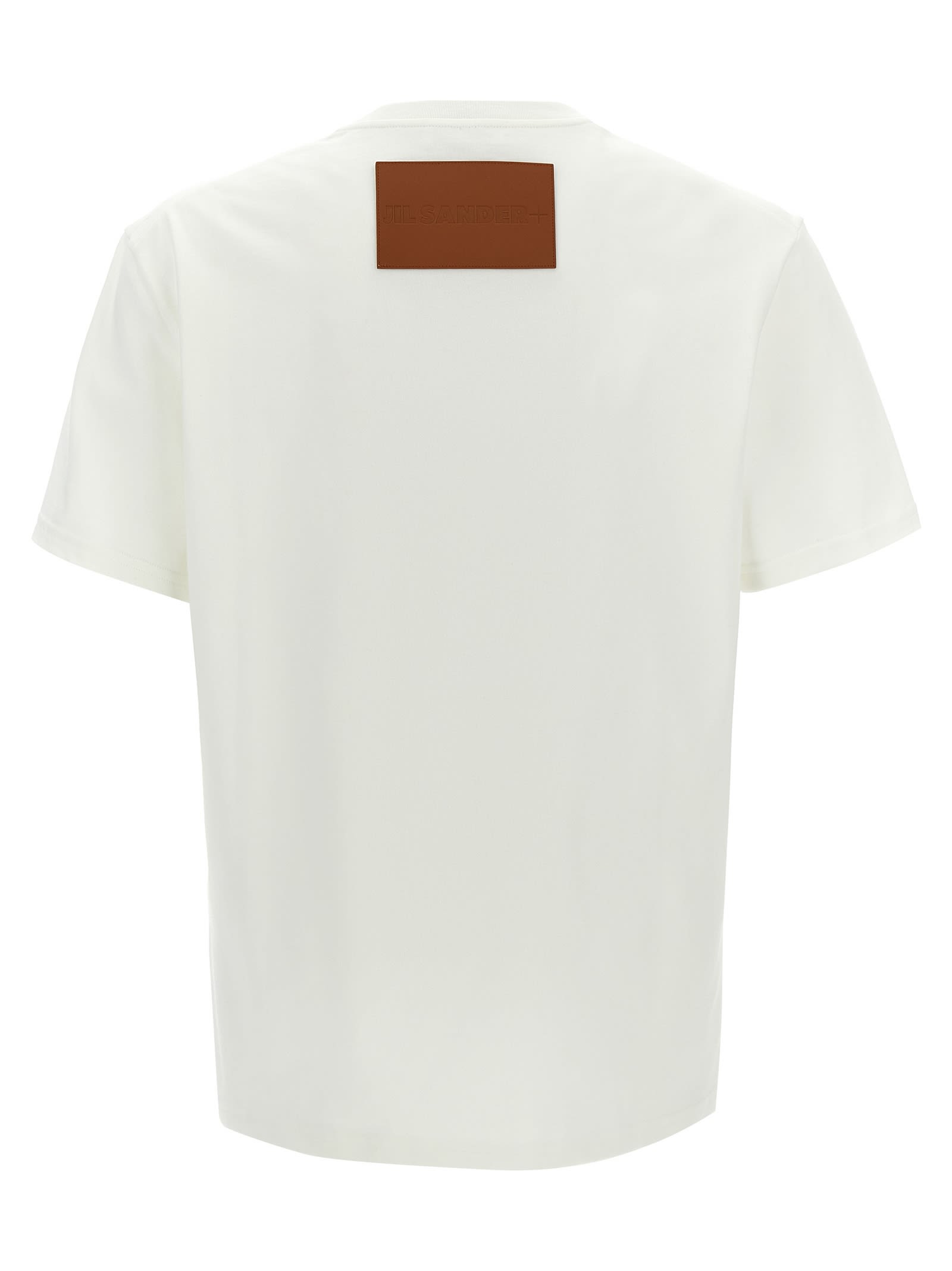 JIL SANDER LOGO PATCH T-SHIRT