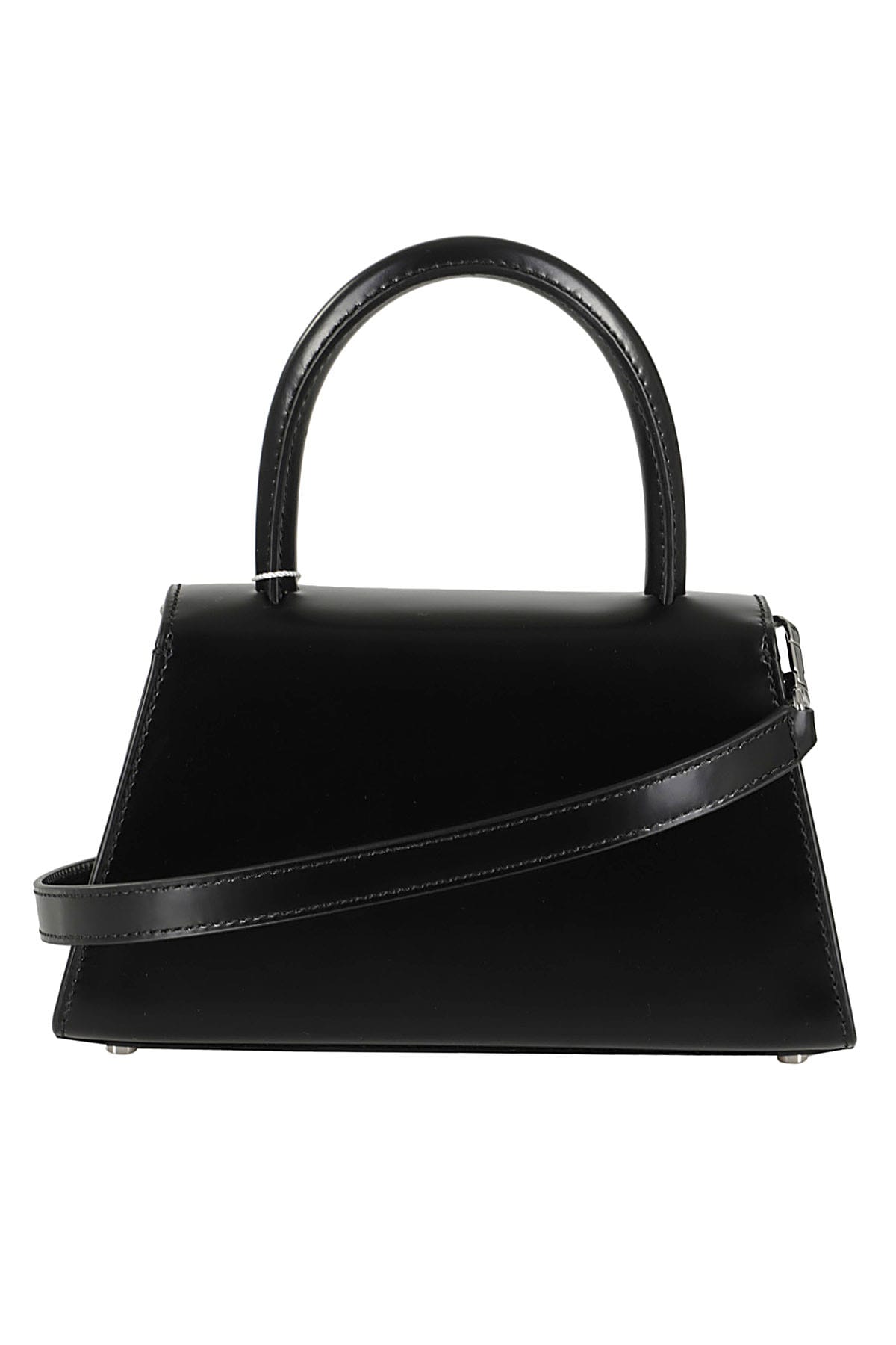 Shop Self-portrait Mini Bow Bag In Black