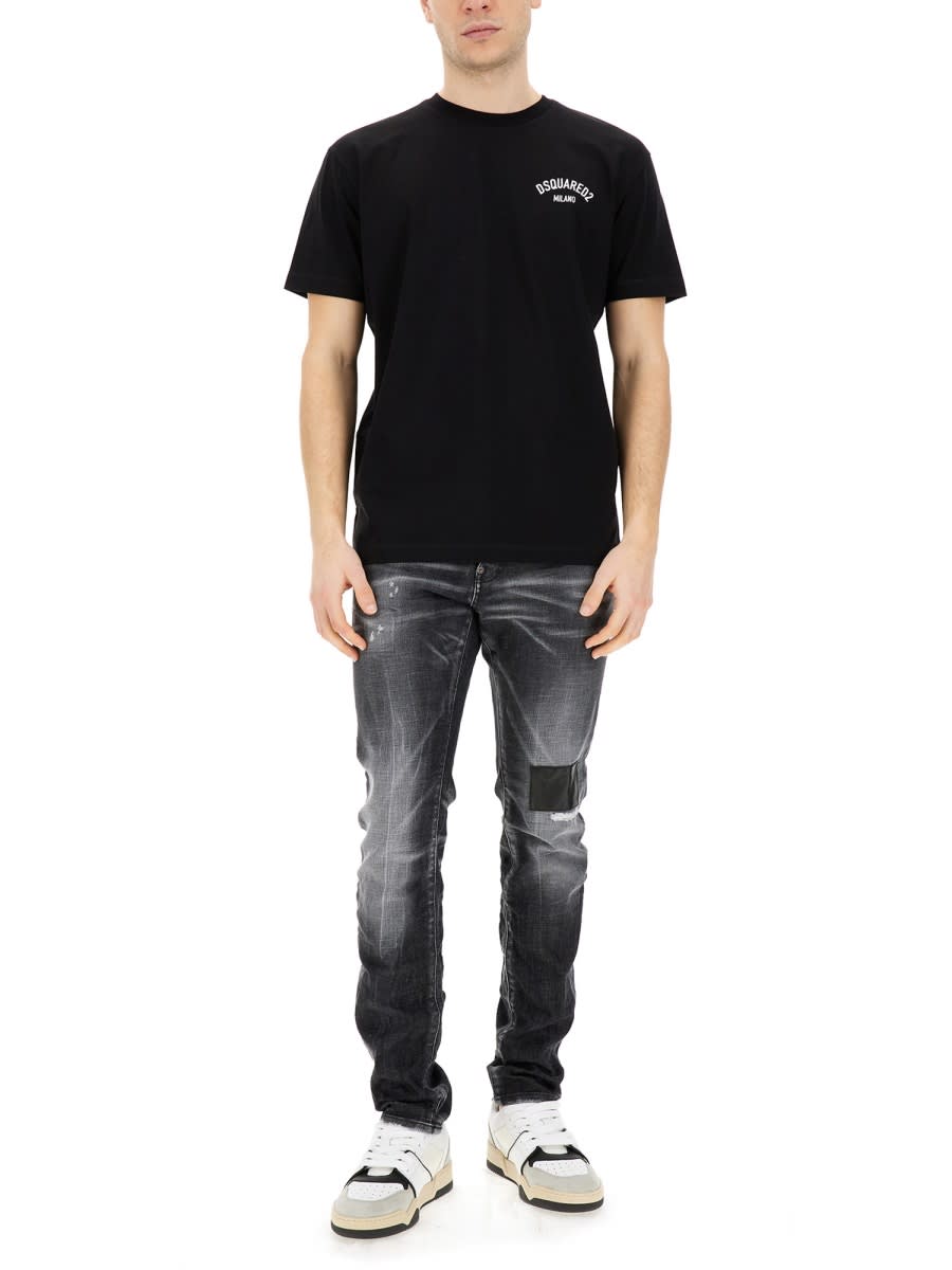 Shop Dsquared2 Cool Guy Jeans In Black