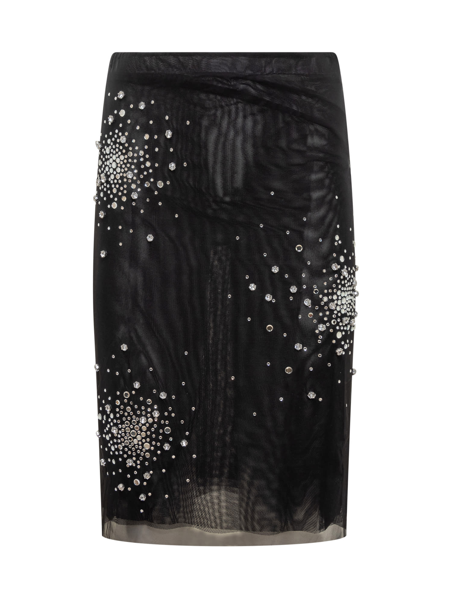 Des Phemmes Crystal Longuette Skirt