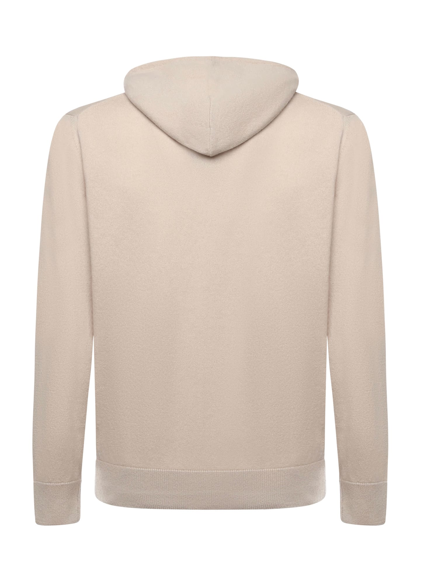 Eleventy Cashmere Zip-up Sweatshirt In Neutral