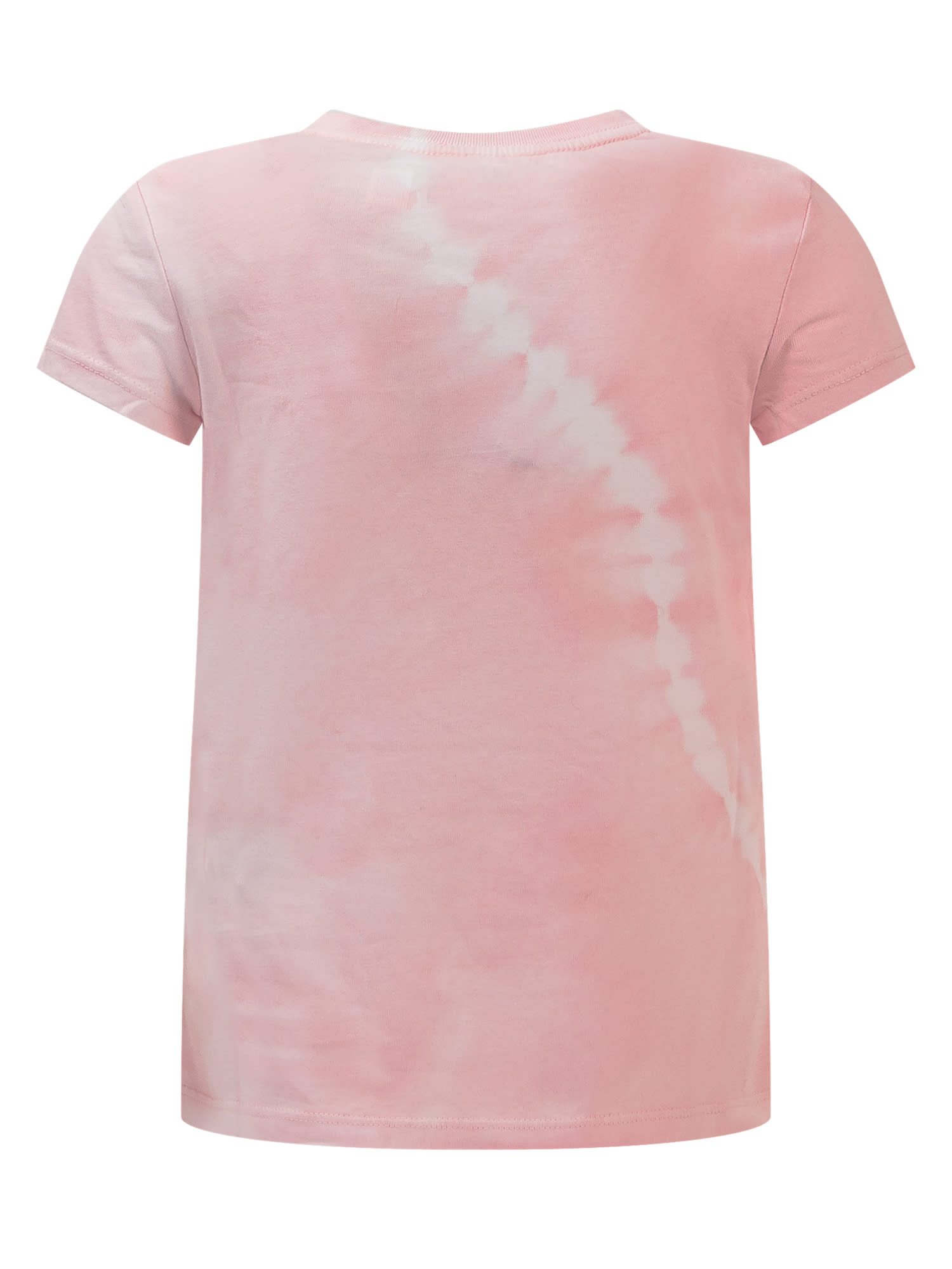Shop Polo Ralph Lauren Polo Bear T-shirt In Hint Of Pink Tie Dye