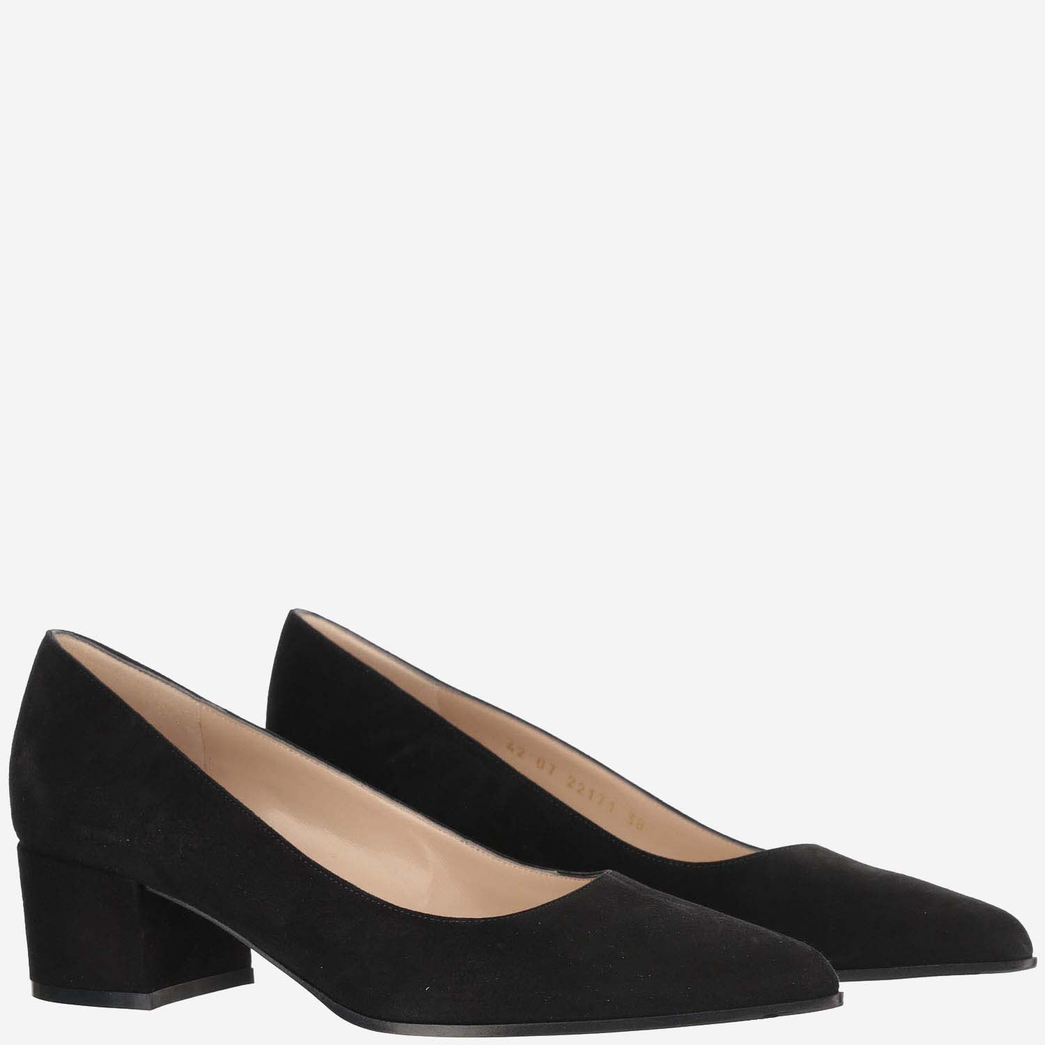 Shop Gianvito Rossi Piper 45 Pumps In Black