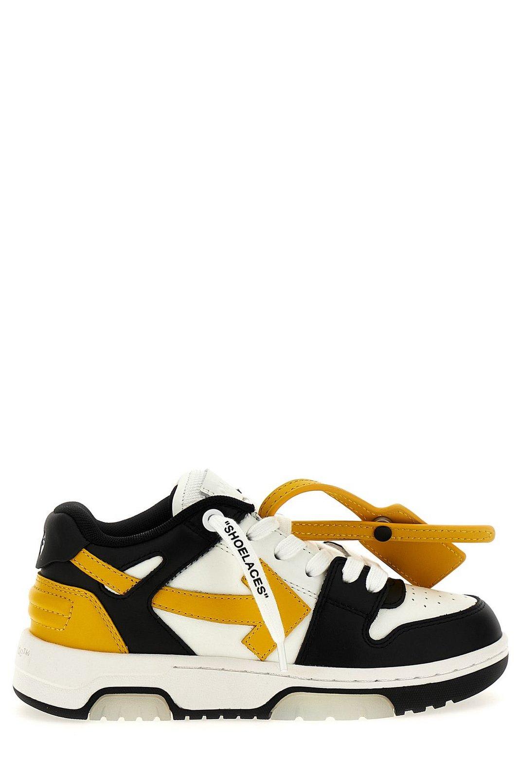 OFF-WHITE OUT OF OFFICE ROUND TOE SNEAKERS