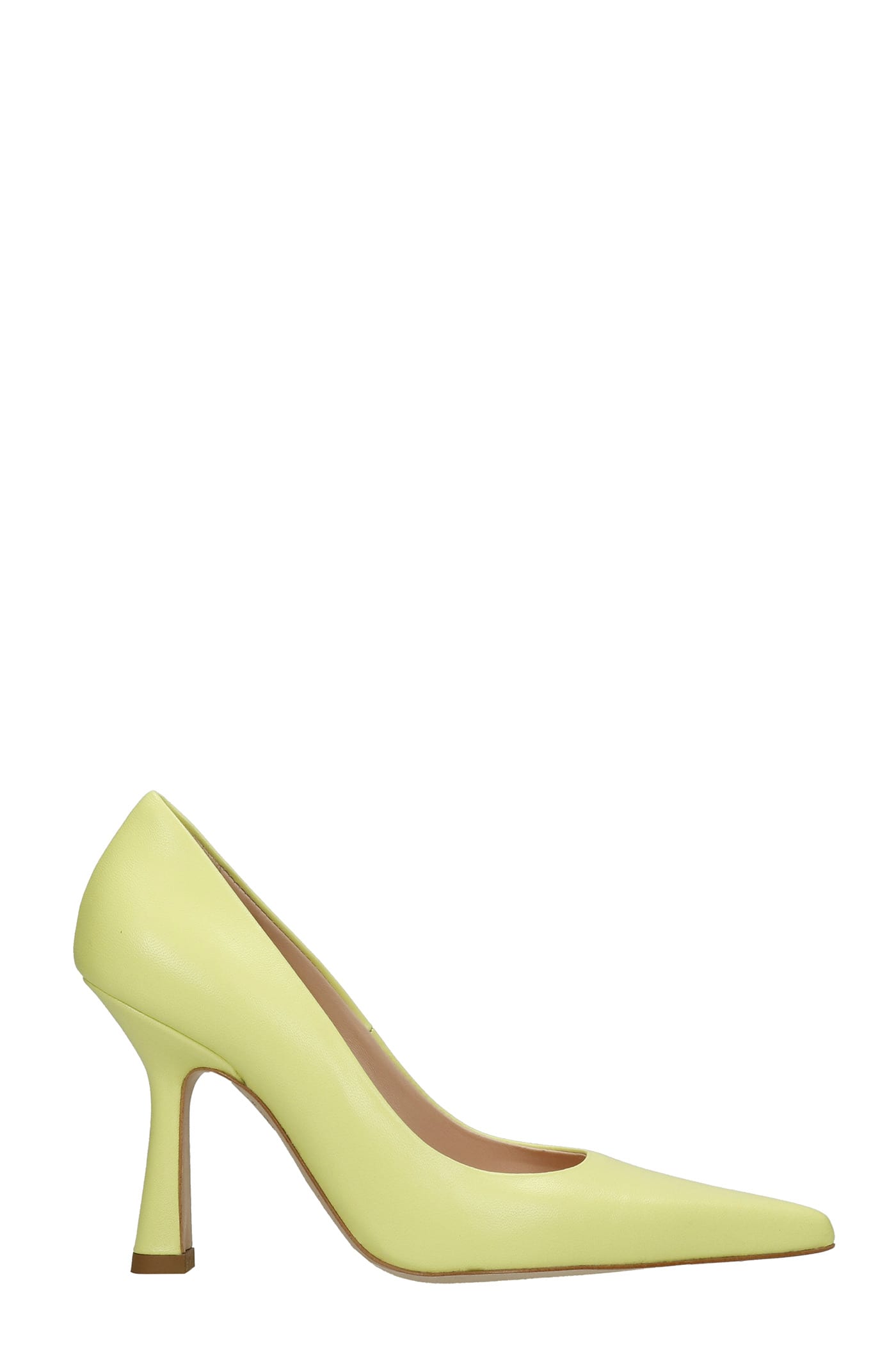 Liu-Jo Pointy Kh02 Pumps In Yellow Leather