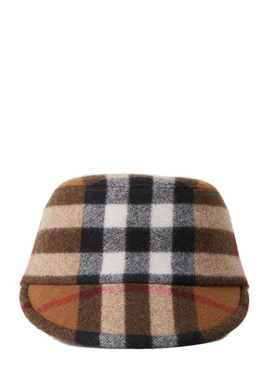 BURBERRY JARED CHECKED CAP