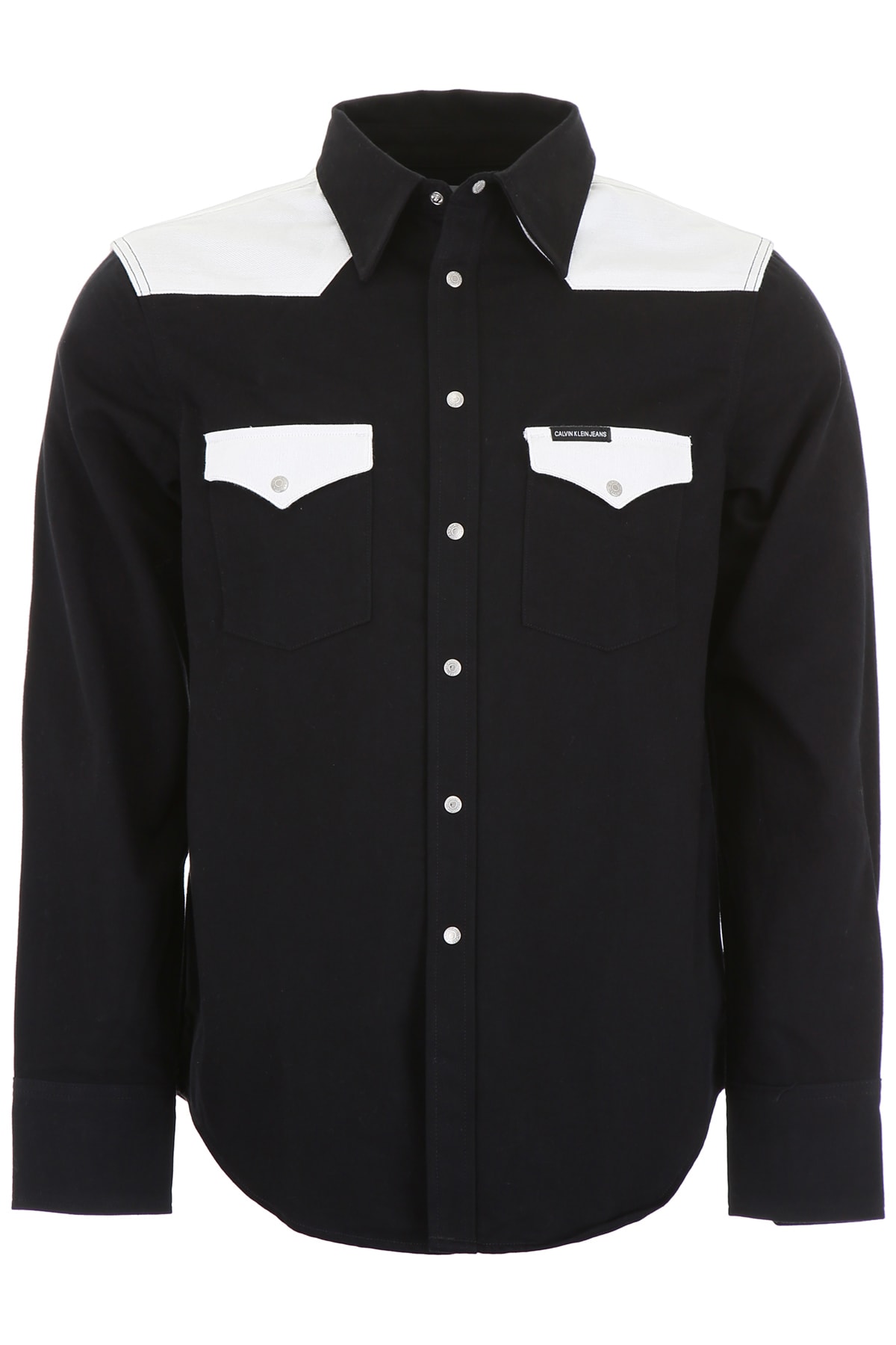 calvin klein jeans shirt white