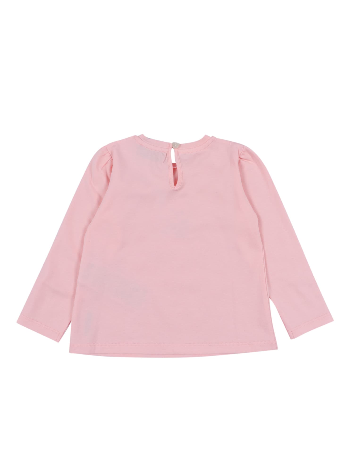 Moschino Long Sleeve Blouse In Pink