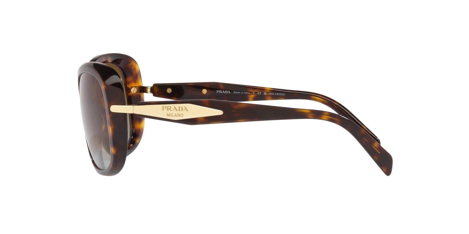 Shop Prada Cat-eye Frame Sunglasses In 2au6e1