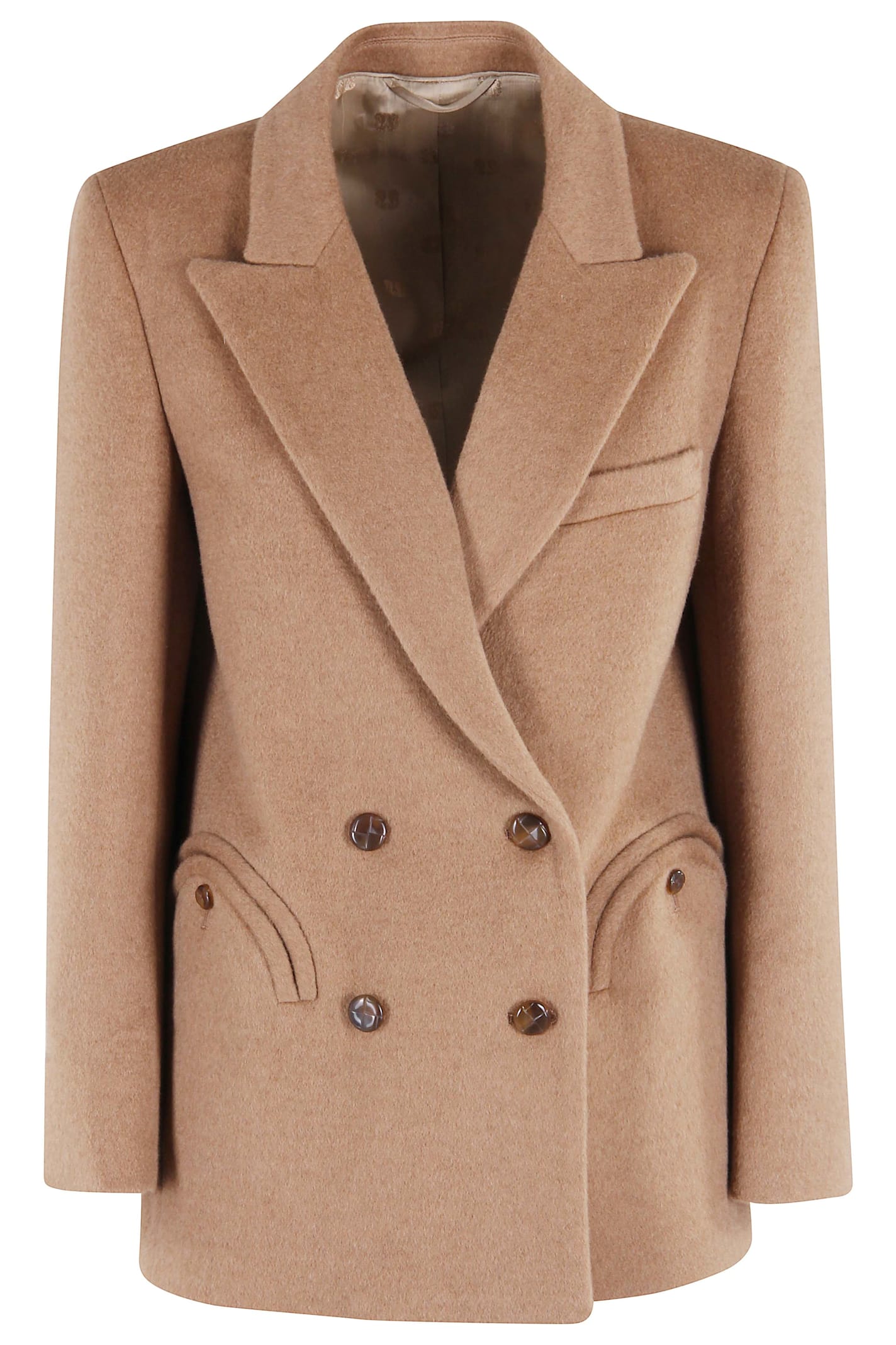 Blazé Milano Mylius Everynight Blazer In Brown