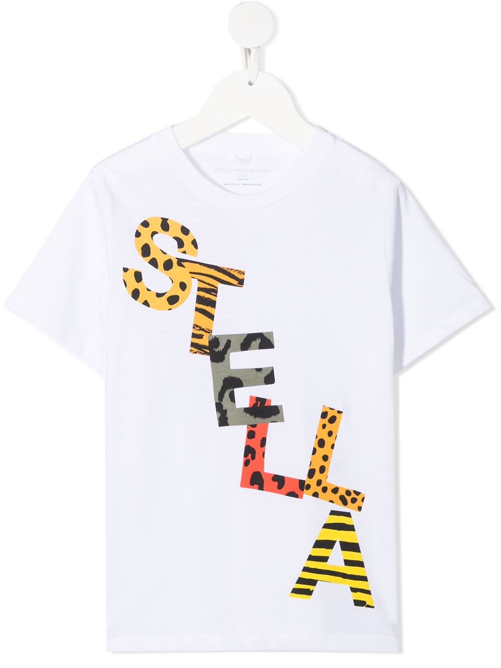Stella McCartney T-shirt With Animals Logo Print
