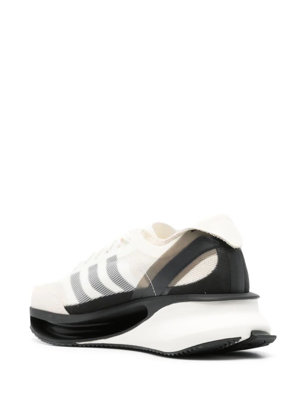Shop Y-3 Gendo Run Sneakers In Owhite Cream