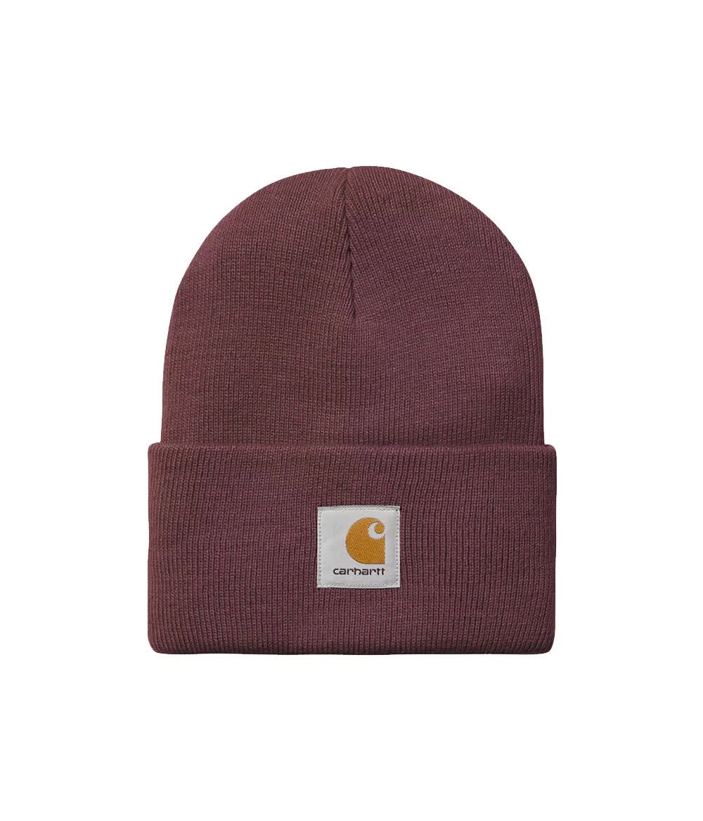 Carhartt Acrylic Watch Hat In Burgundy