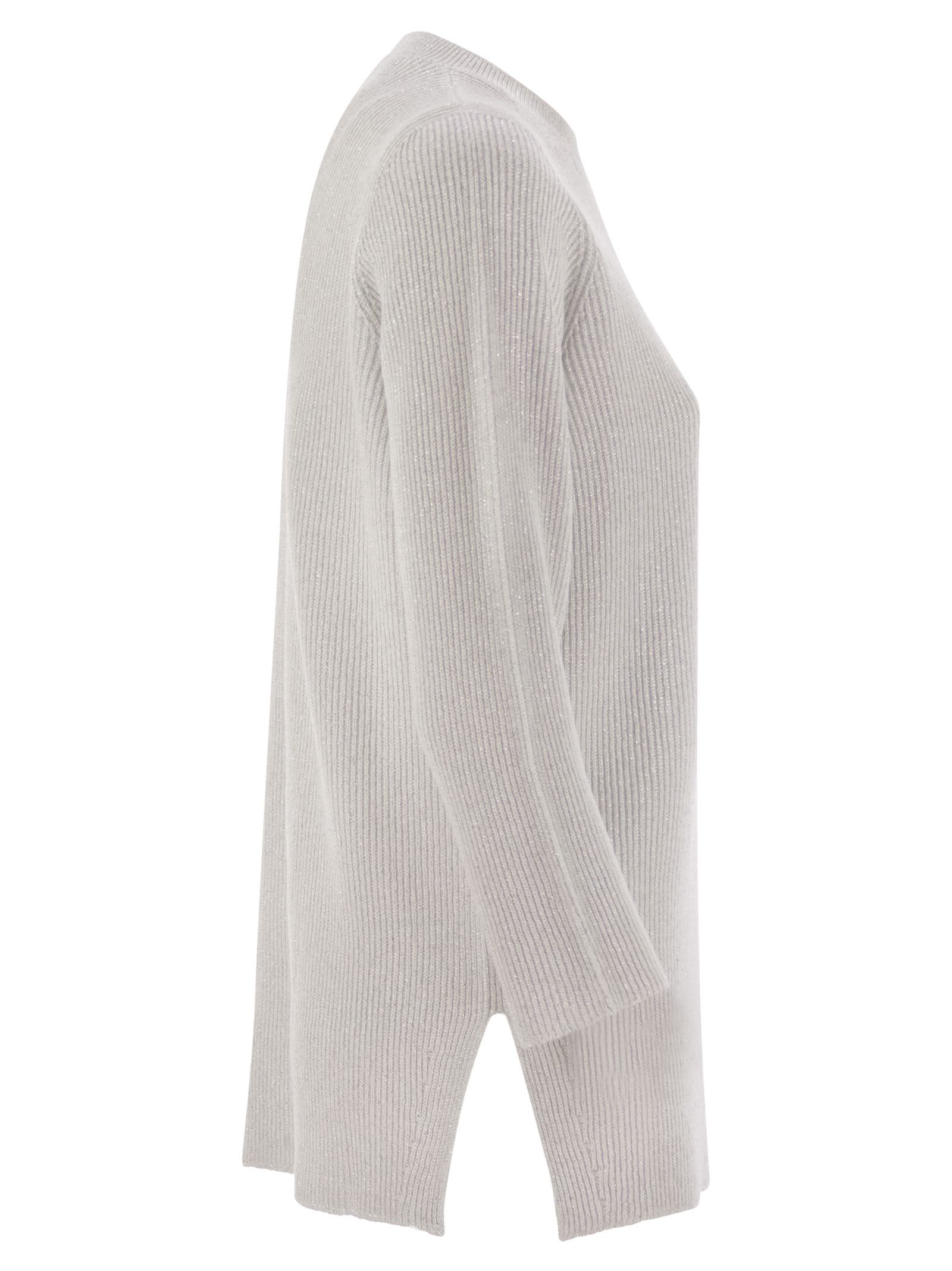 Fabiana Filippi Crew-neck Sweater With Lurex