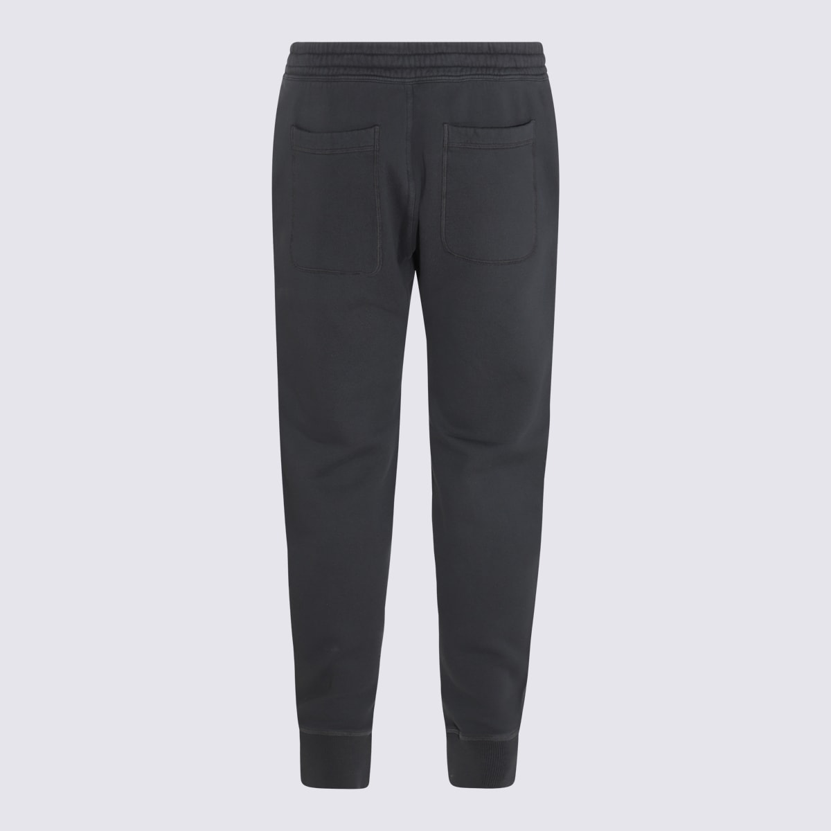 Shop Tom Ford Black Cotton Track Pants