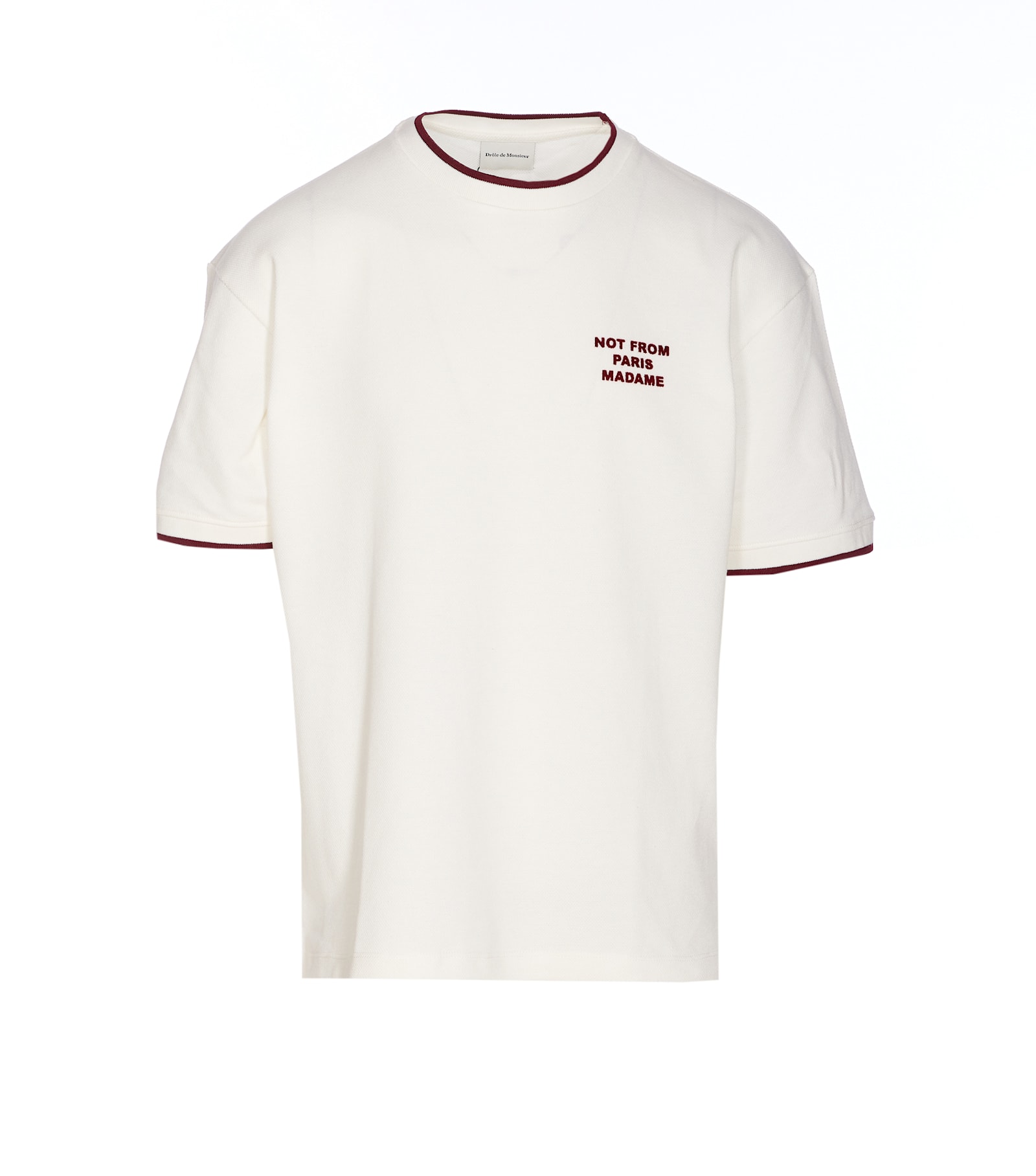 Pique Slogan T-shirt