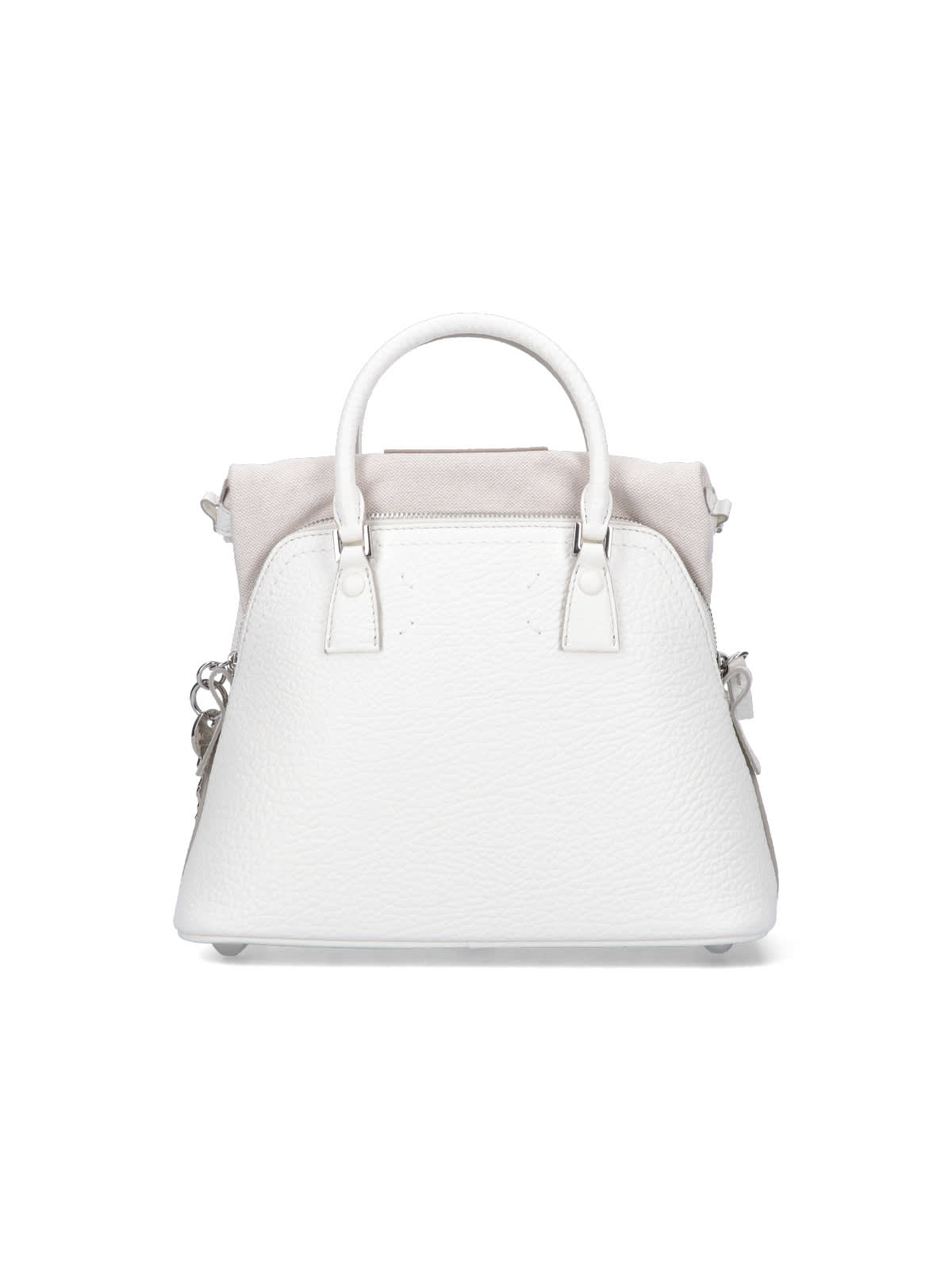 Shop Maison Margiela 5ac Shoulder Bag In White