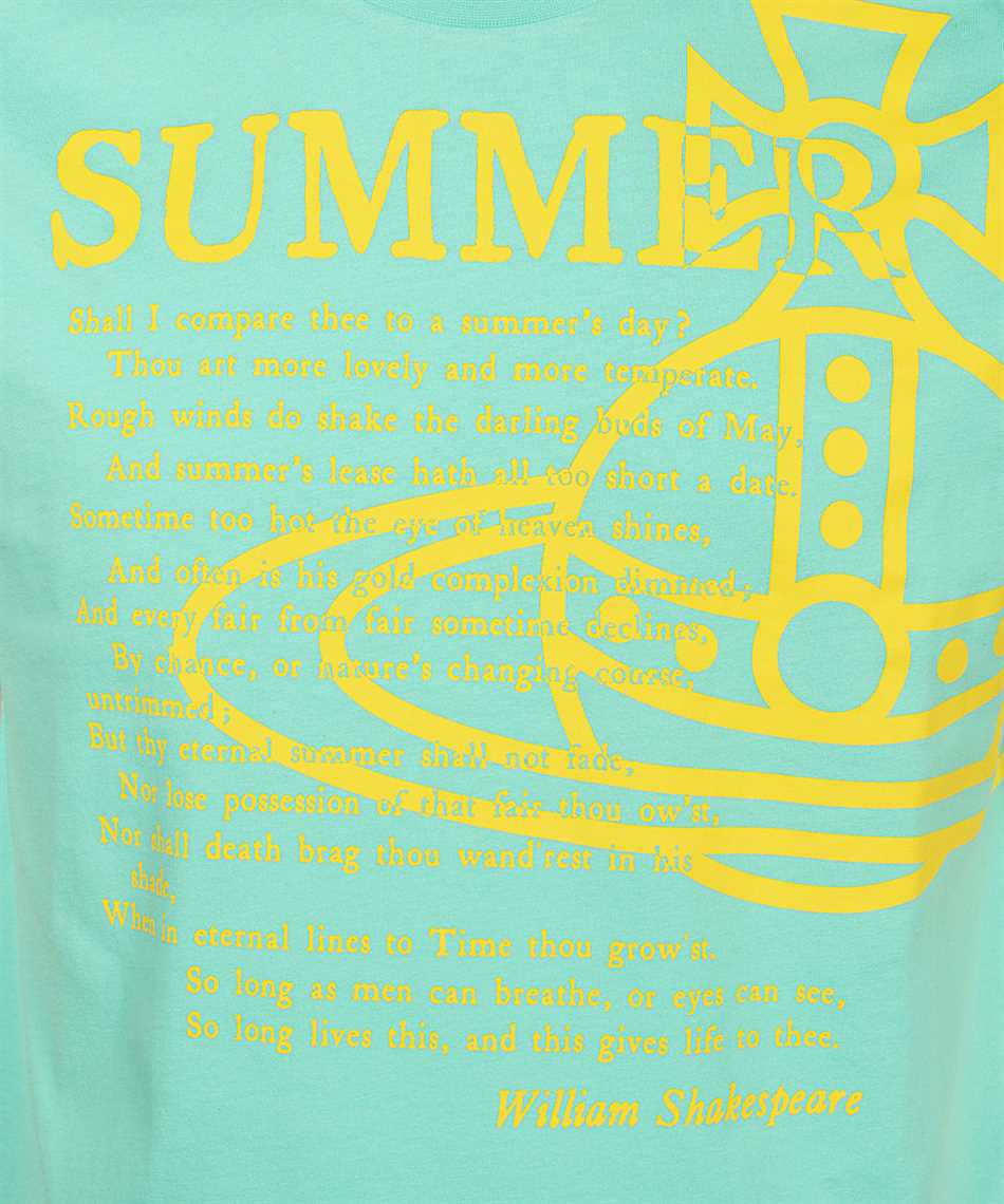 Vivienne Westwood Cotton T-shirt In Green