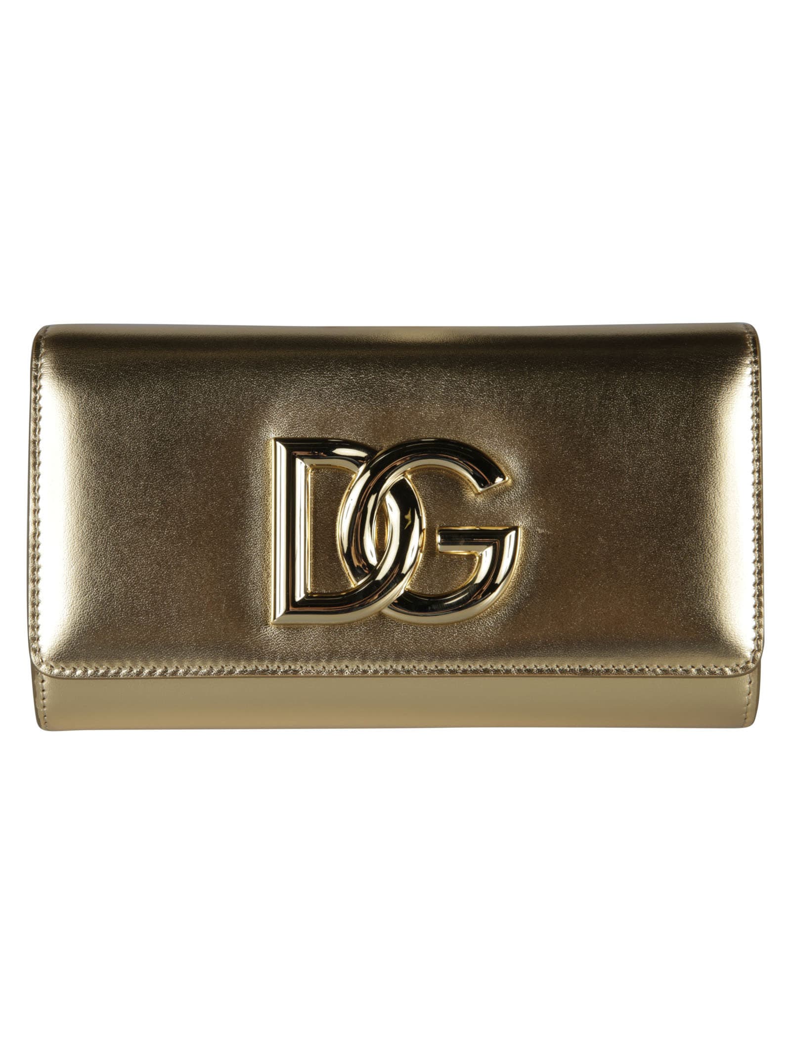 Dolce & Gabbana Logo Flap Continental Wallet