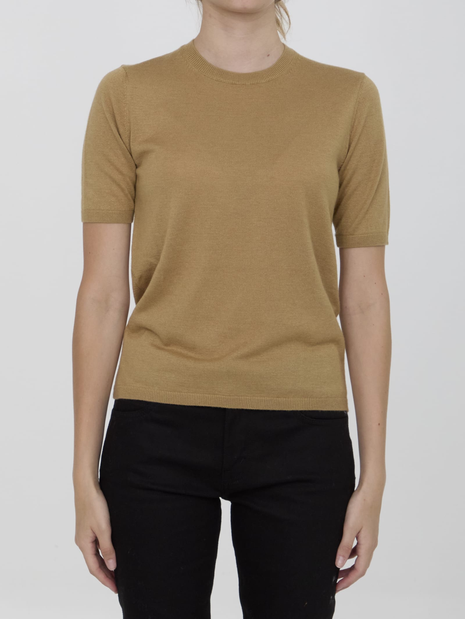 Shop Max Mara Warren Jumper In Beige