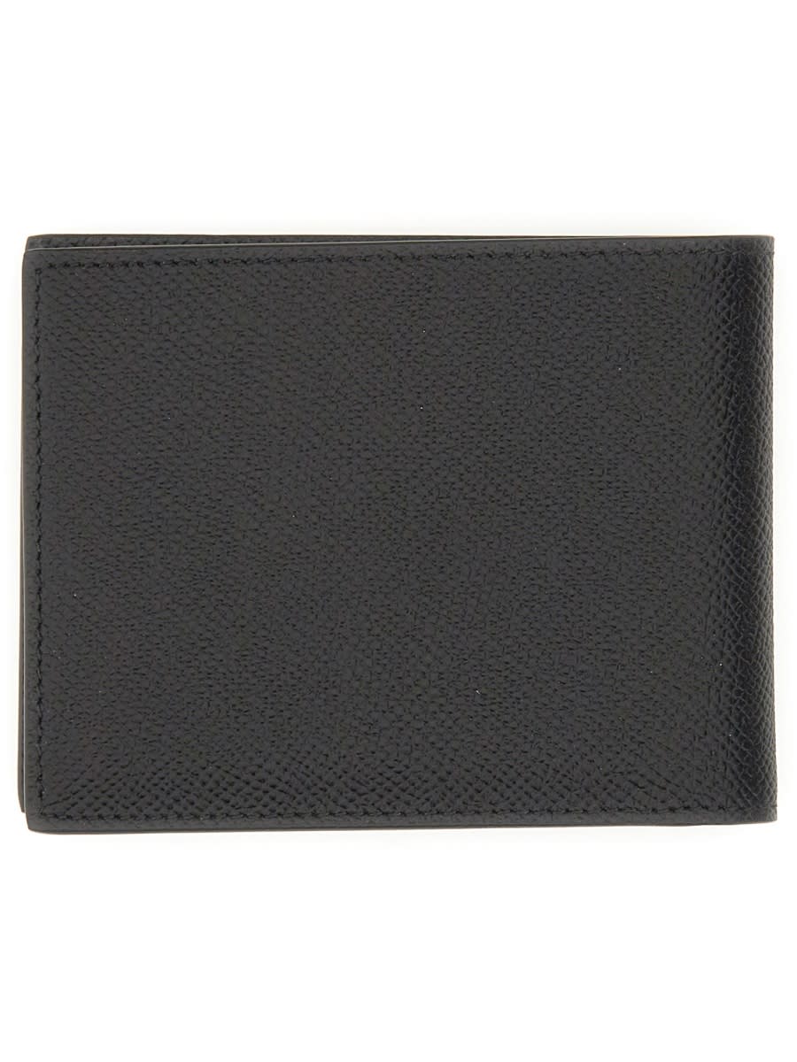 Ferragamo Textured Leather Bi-fold Wallet