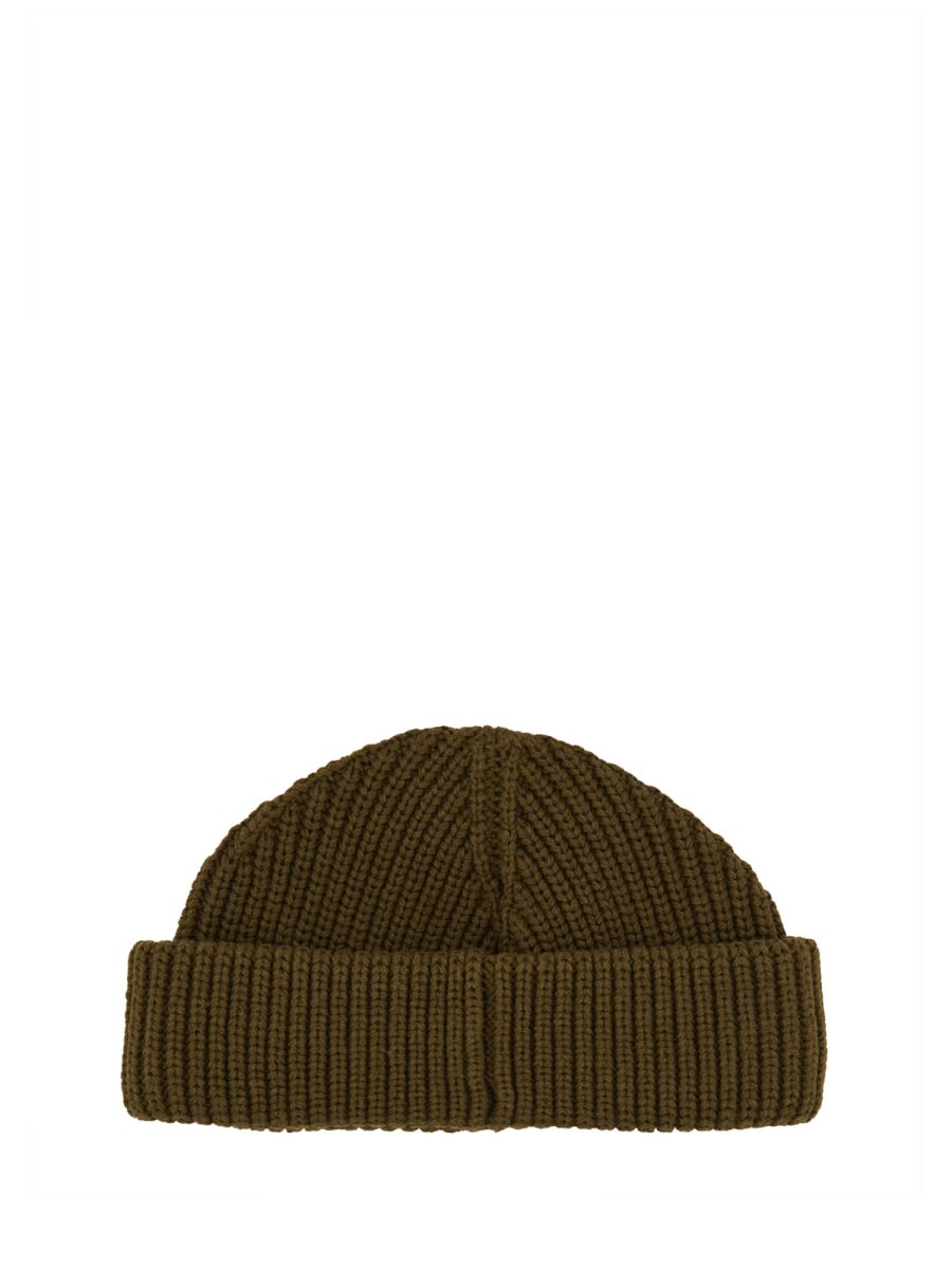 Shop Barbour Mosely Beanie Hat In Green