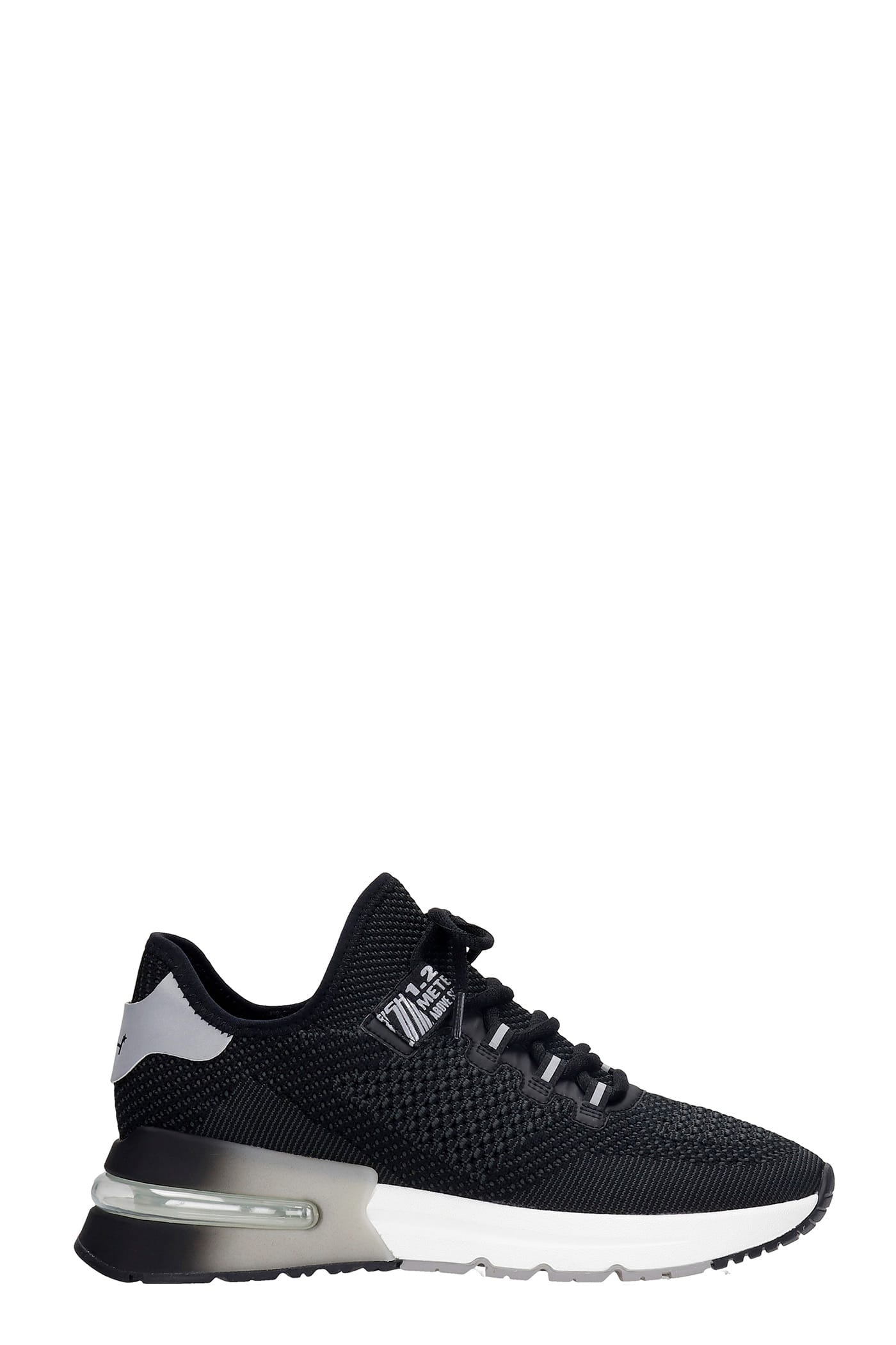 Ash Krush Bis 02 Sneakers In Black Synthetic Fibers