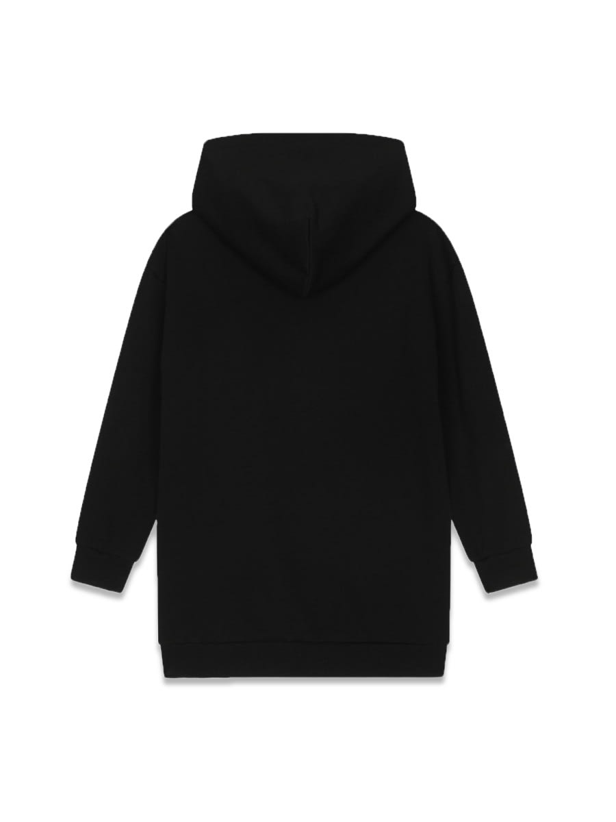 Dolce & Gabbana Gianpiero Dalessandro Collab Hooded Dress In Black