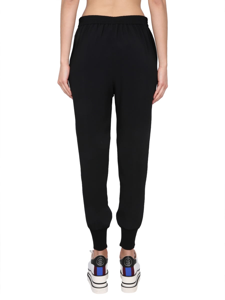 Shop Stella Mccartney Wool Pants In Black