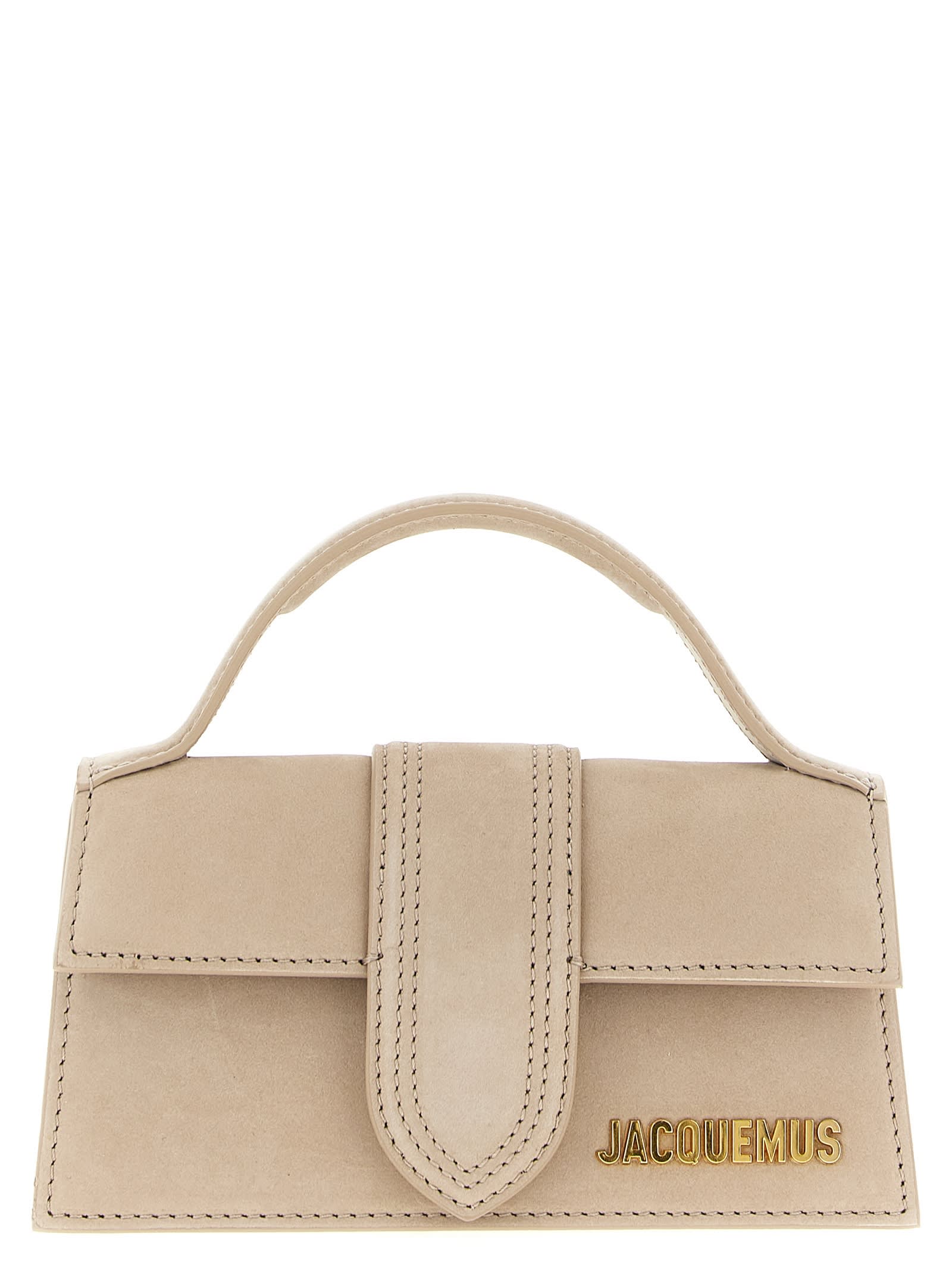Jacquemus Beige The Bambino Crossbody Bag In Neutral