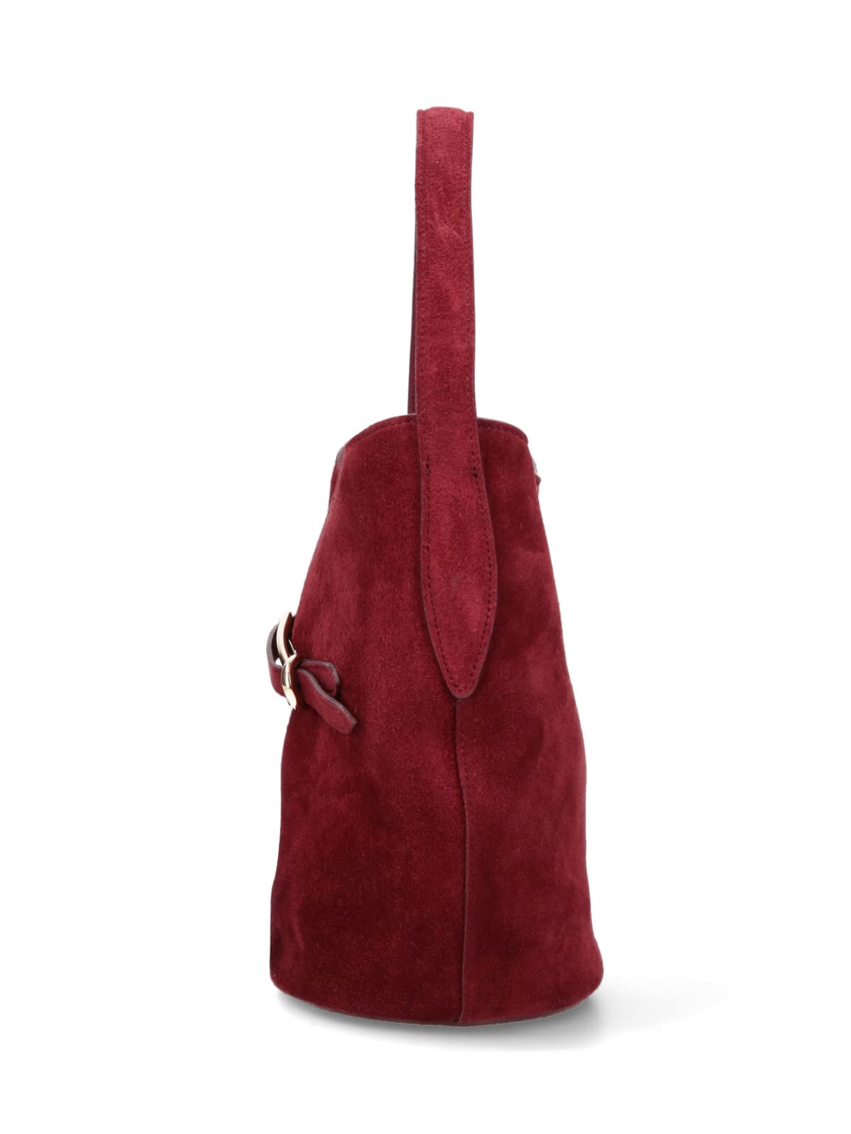 Little Liffner Belted Bag Mini Bucket Bag In Red