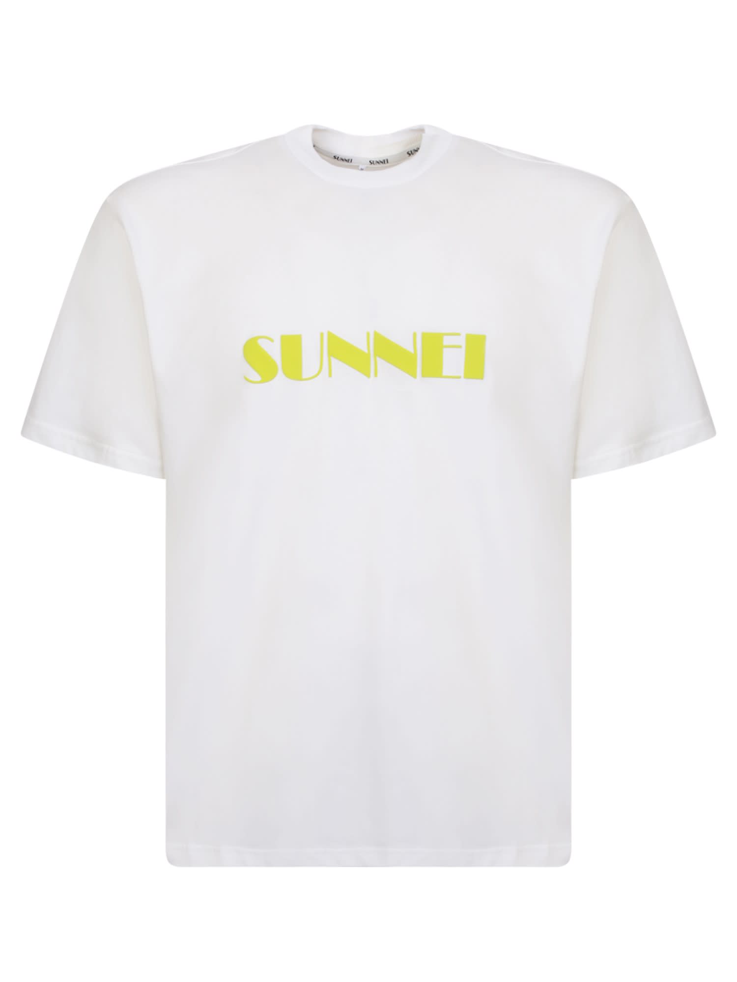 Sunnei T-shirt E Polo Dust In White | ModeSens