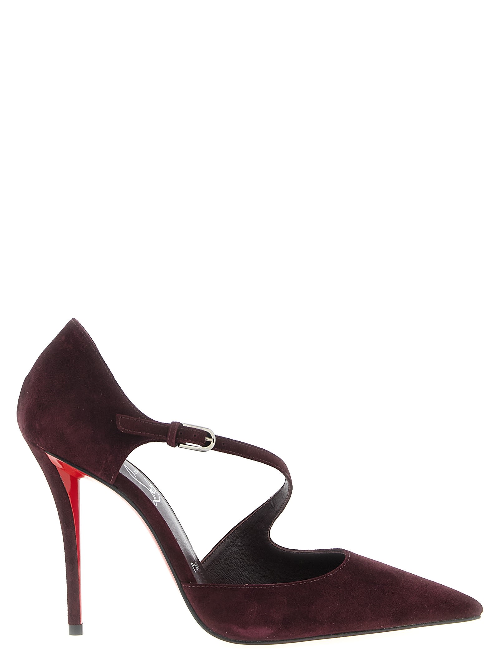 Christian Louboutin Miss Ziggyta Pumps In Brown