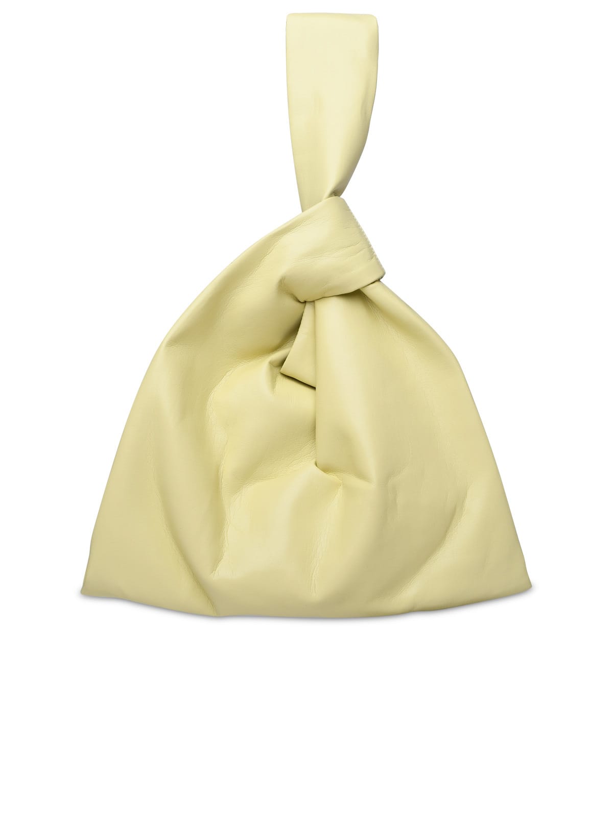 Shop Nanushka Jen Lime Vegan Leather Bag In Yellow