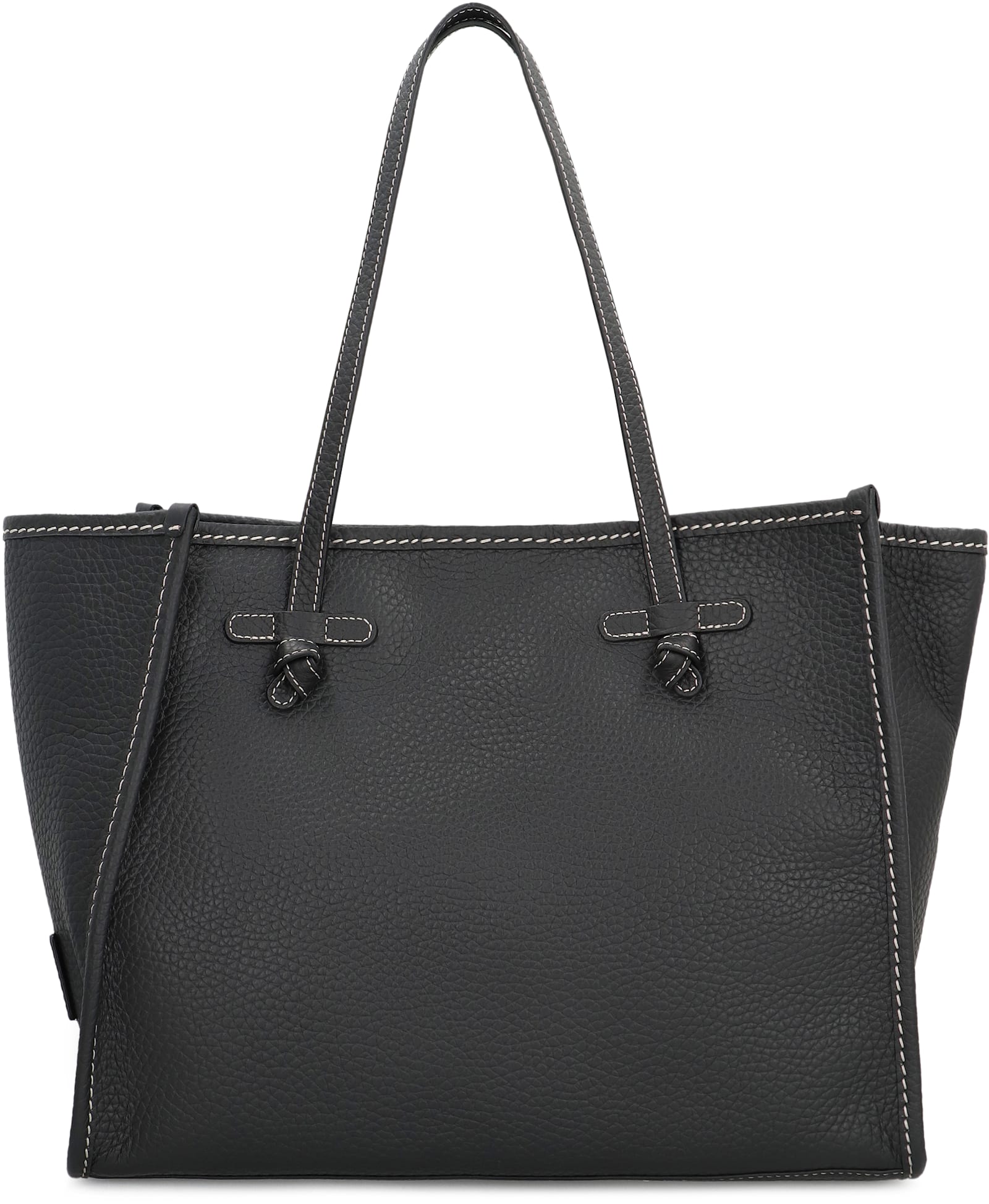 Gianni Chiarini Marcella Leather Tote In Black