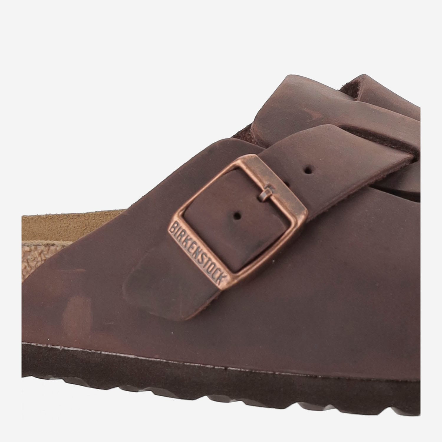 Birkenstock Boston Bs Narrow Leather Clog In Animal Print